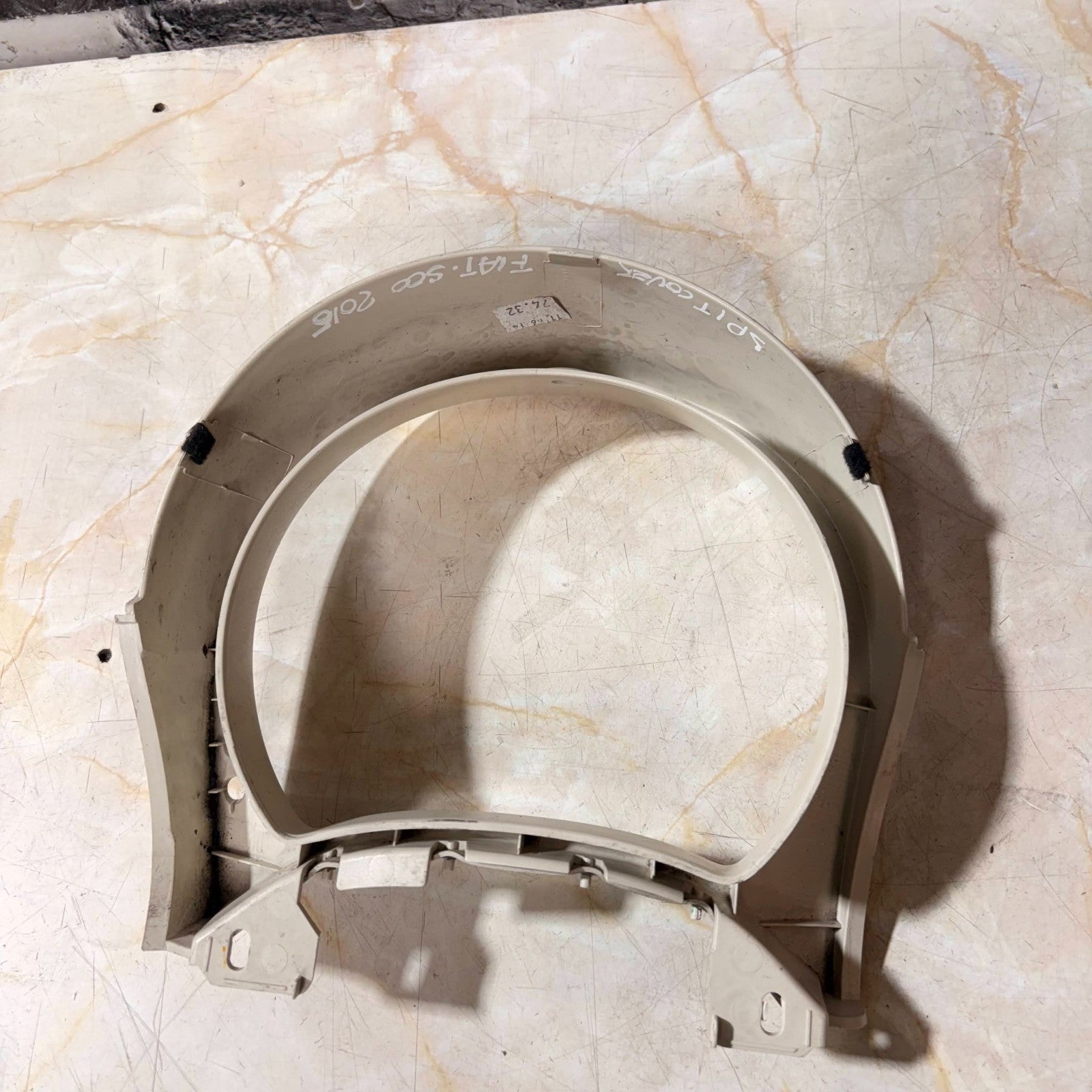 FIAT 500 MK2 2015-2021 SPEEDOMETER CLUSTER COCKPIT SURROUND TRIM PANEL