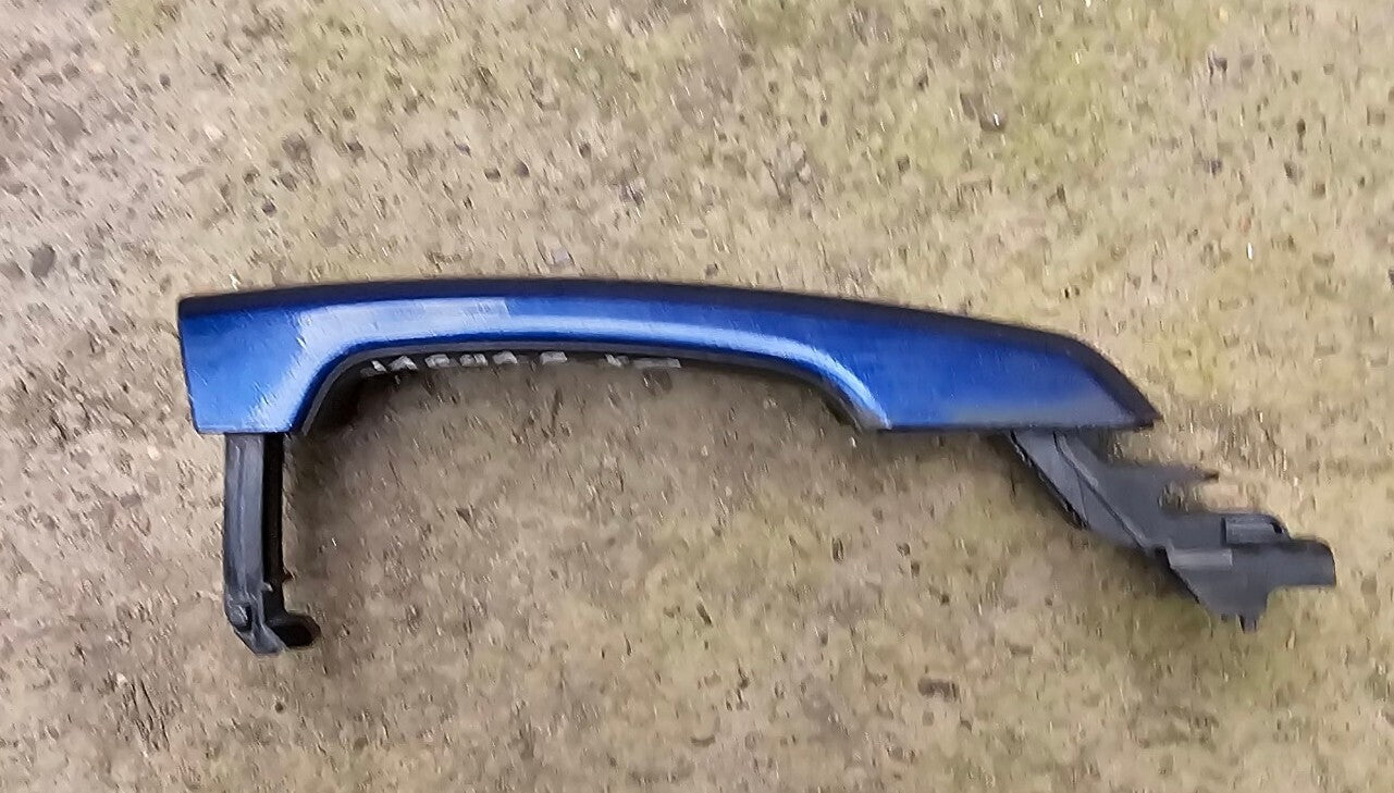 Jaguar XF Right Driver Os Front Outer Door Handle Pec Blue 2015