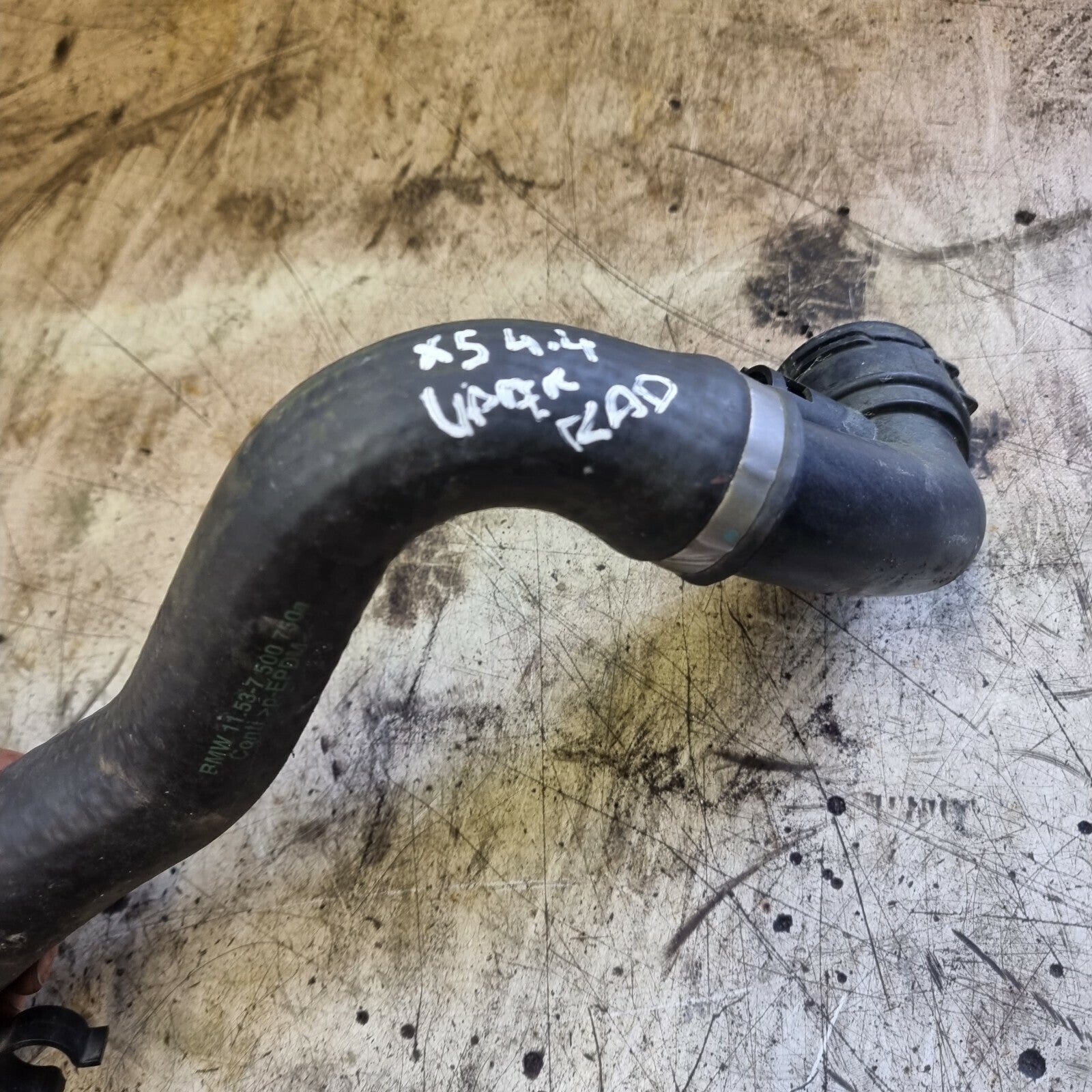 BMW X5 E53 4.4i 4.6is V8 2000-2003 Lower Radiator Coolant Hose 11537500750