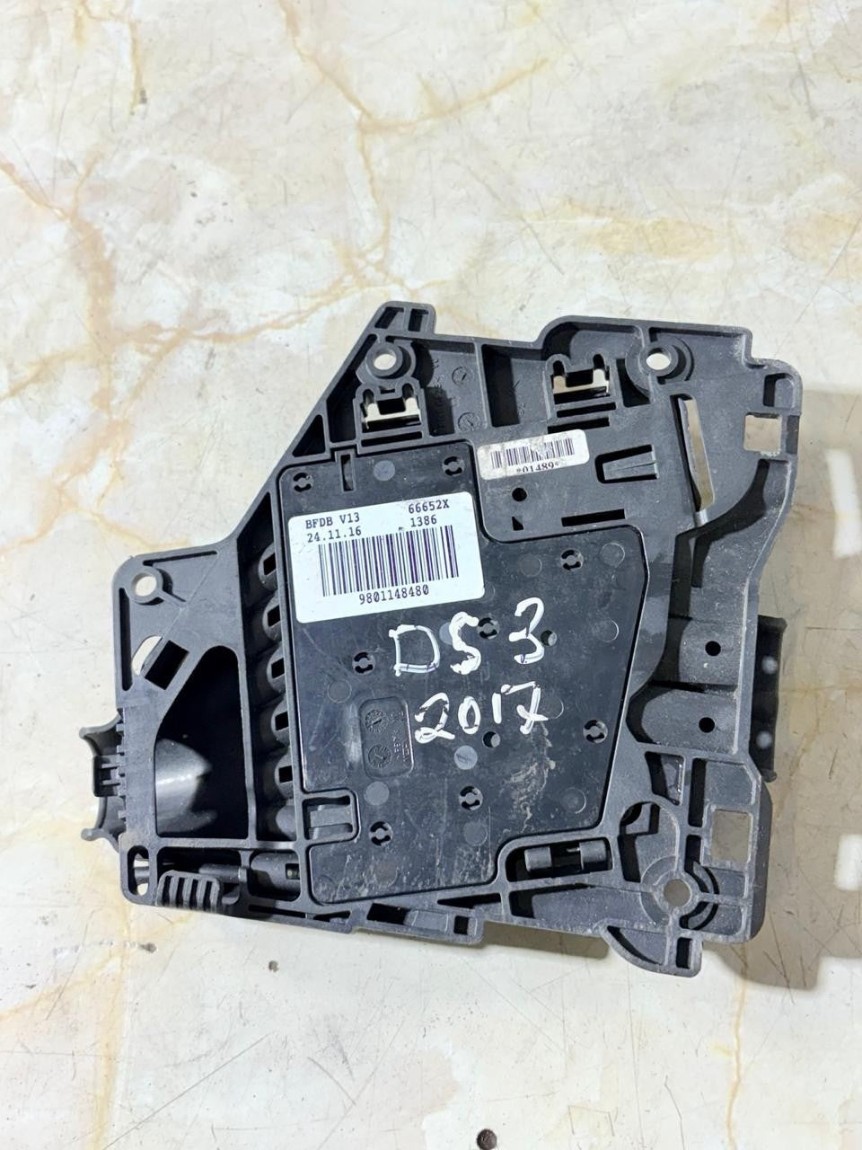 2017 CITROEN DS3 Diesel Mk1 Battery Fuse Box Module 9801148480 66652X