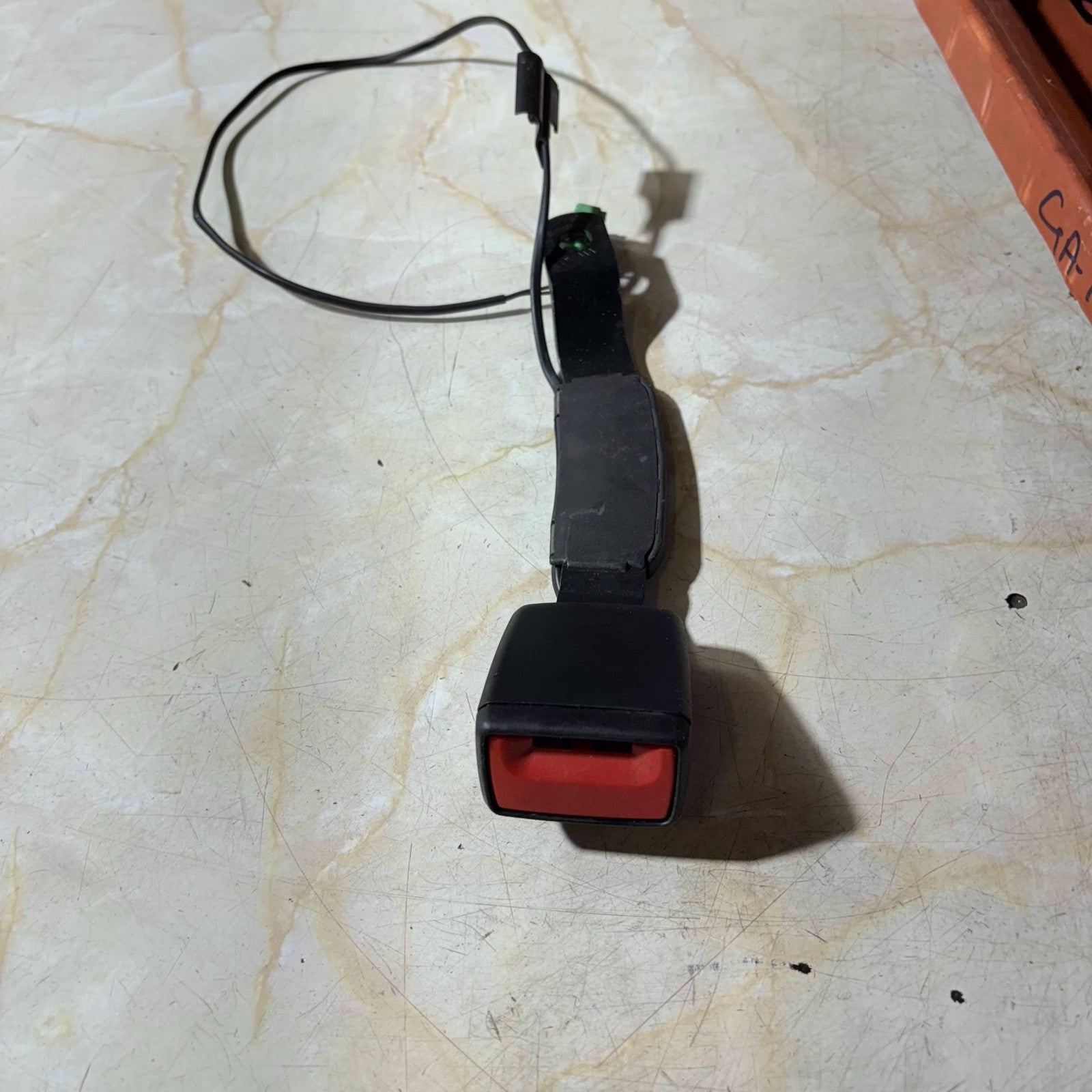 SKODA FABIA 2018 RIGHT DRIVER SIDE FRONT SEAT BELT STALK
