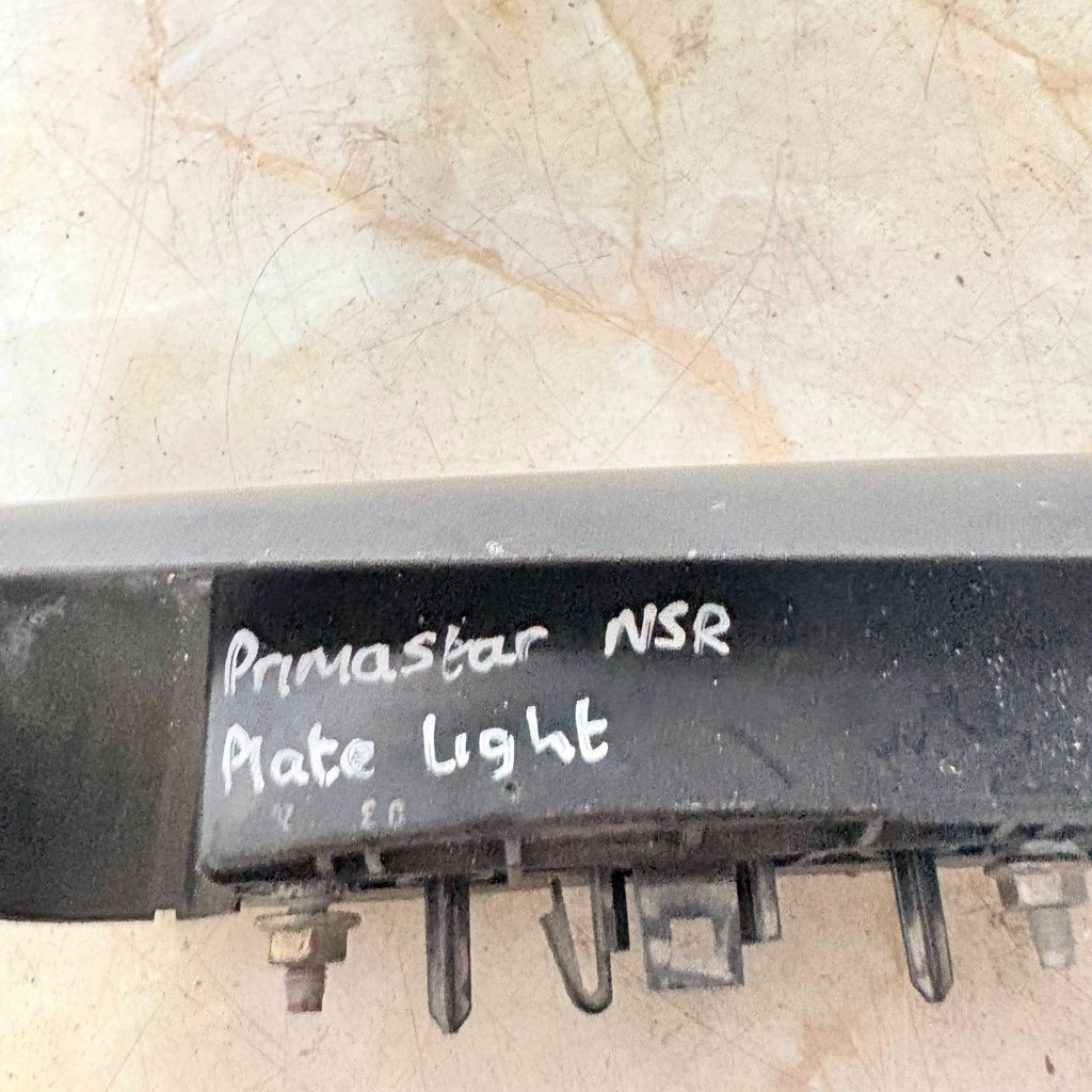 Vauxhall Vivaro Renault Trafic Primastar Rear Left Number Plate Light Lamp 07-14