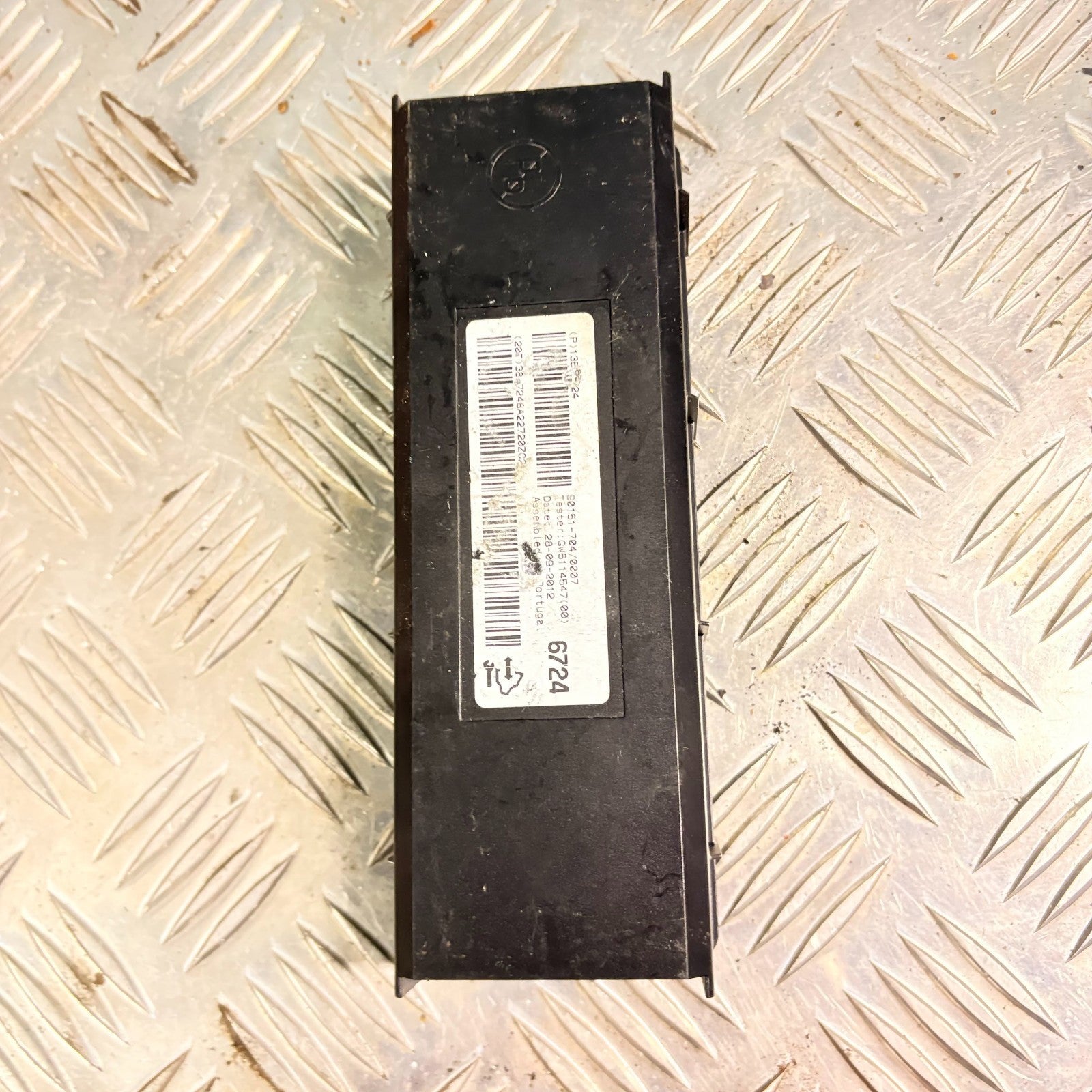 VAUXHALL OPEL MOKKA 2012 90151704 AIR CONDITIONING CONTROL MODULE