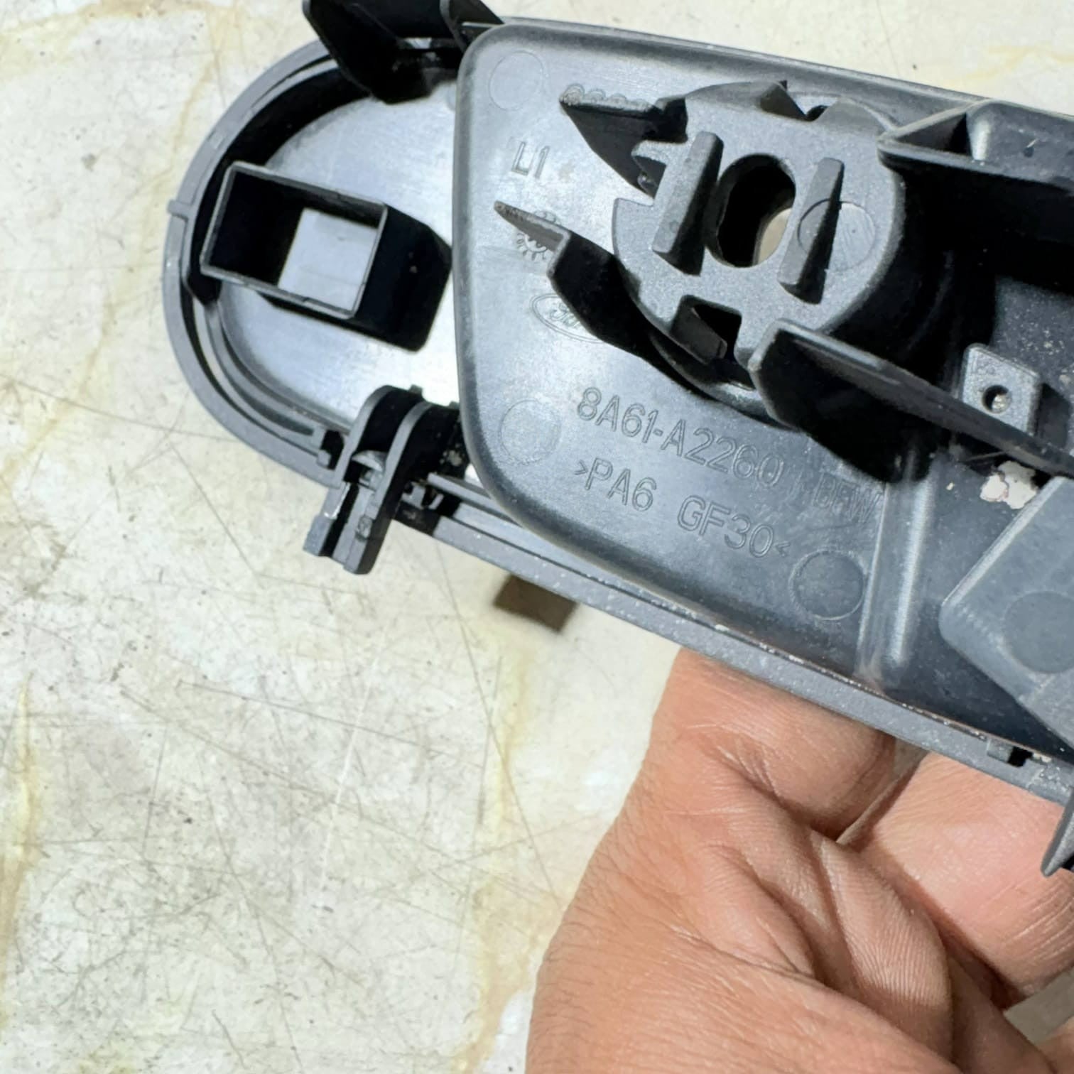 Ford Fiesta MK7 Interior Door Handle Front Passenger Left Side 8A61-A2260-BEW