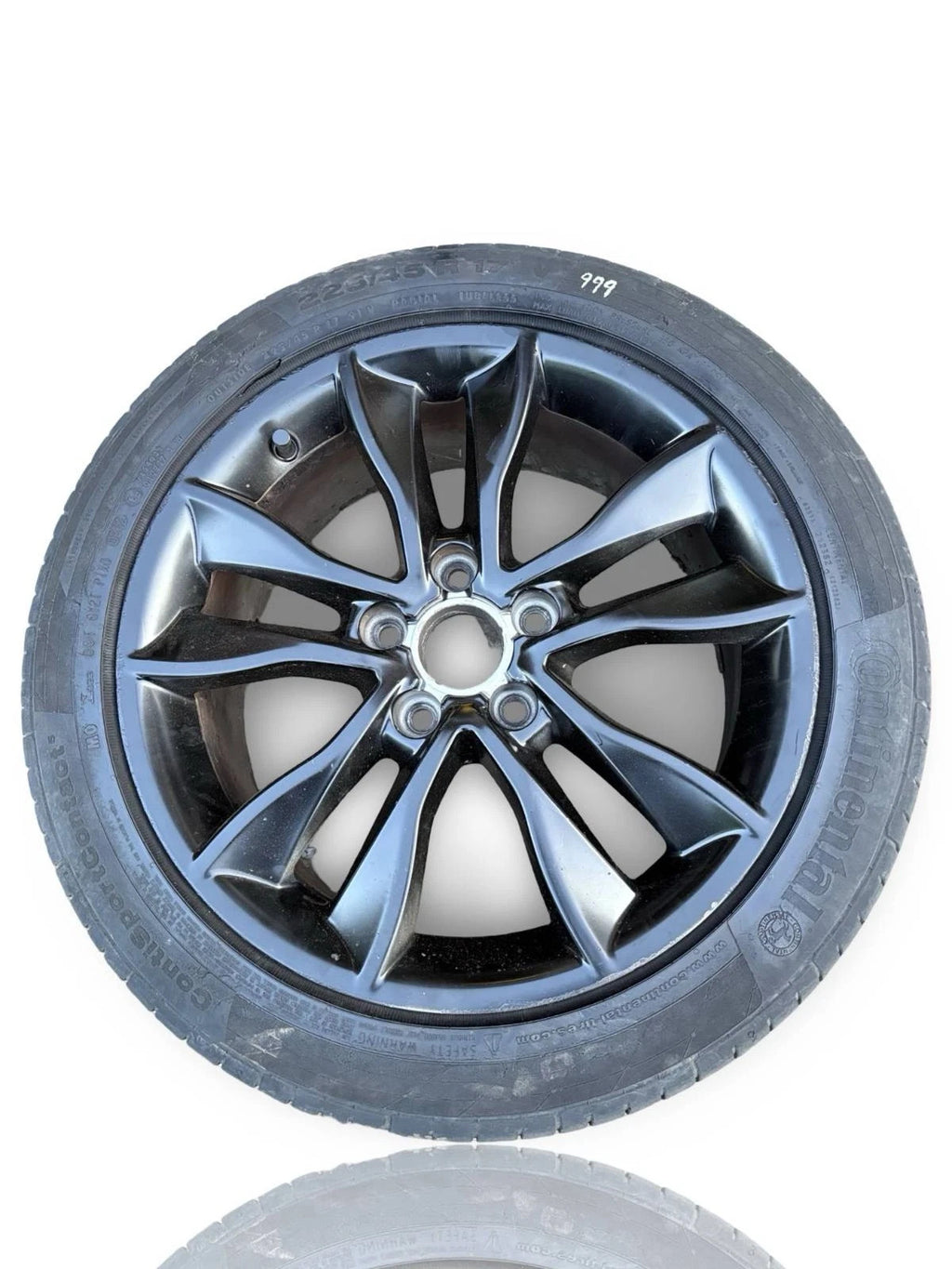 AUDI A3 8P 225/45R17 ALLOY WHEEL 5MM CONTINENTAL 8P0601025CC (1)