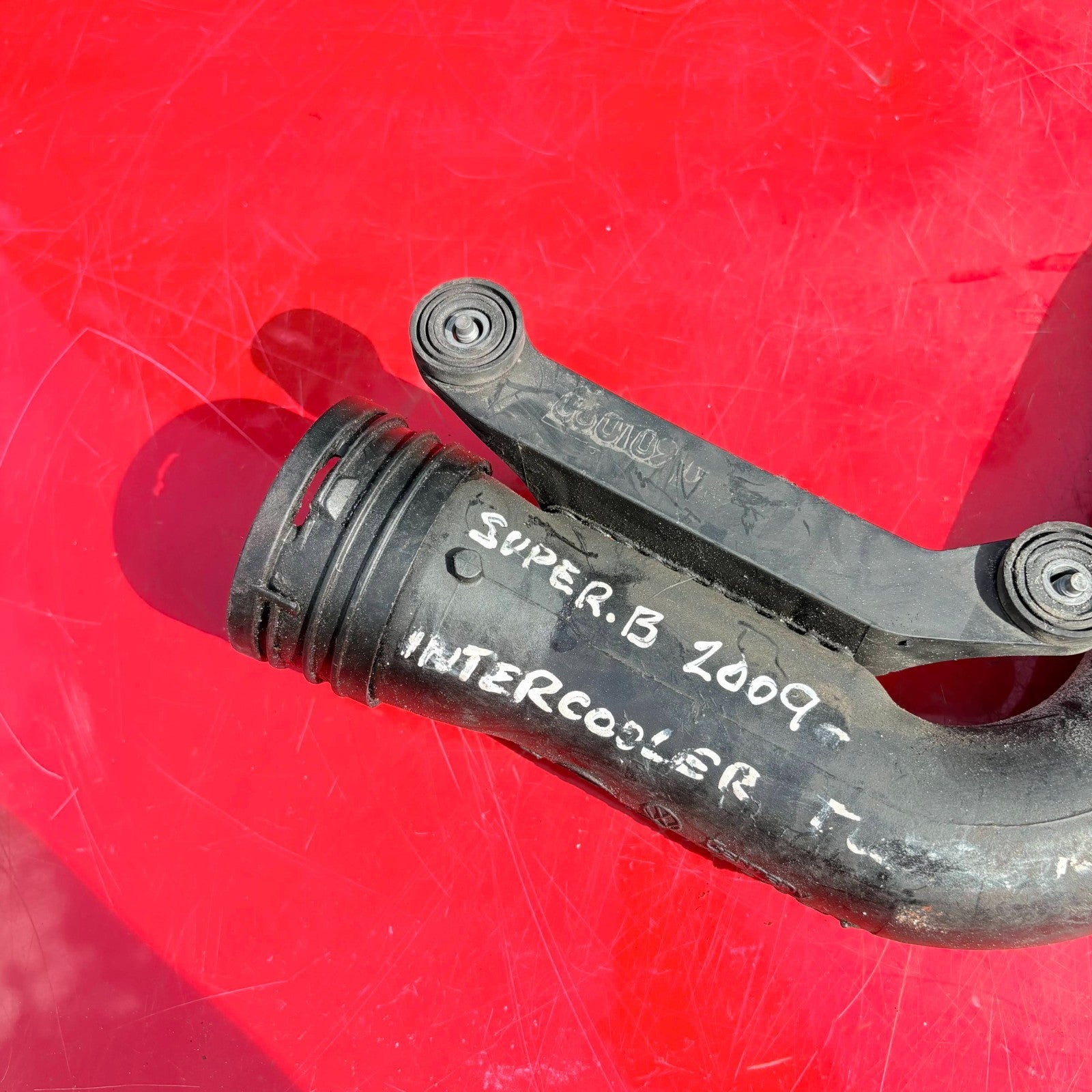 SKODA SUPERB 2009 INTERCOOLER PIPE HOSE
