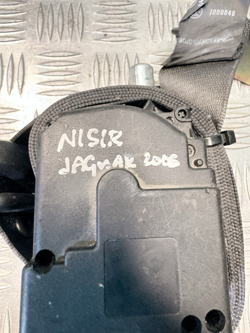 JAGUAR S-TYPE 2002-2007 DRIVER OFF SIDE REAR RIGHT SEAT BELT 4R83-F611B68-AALEG