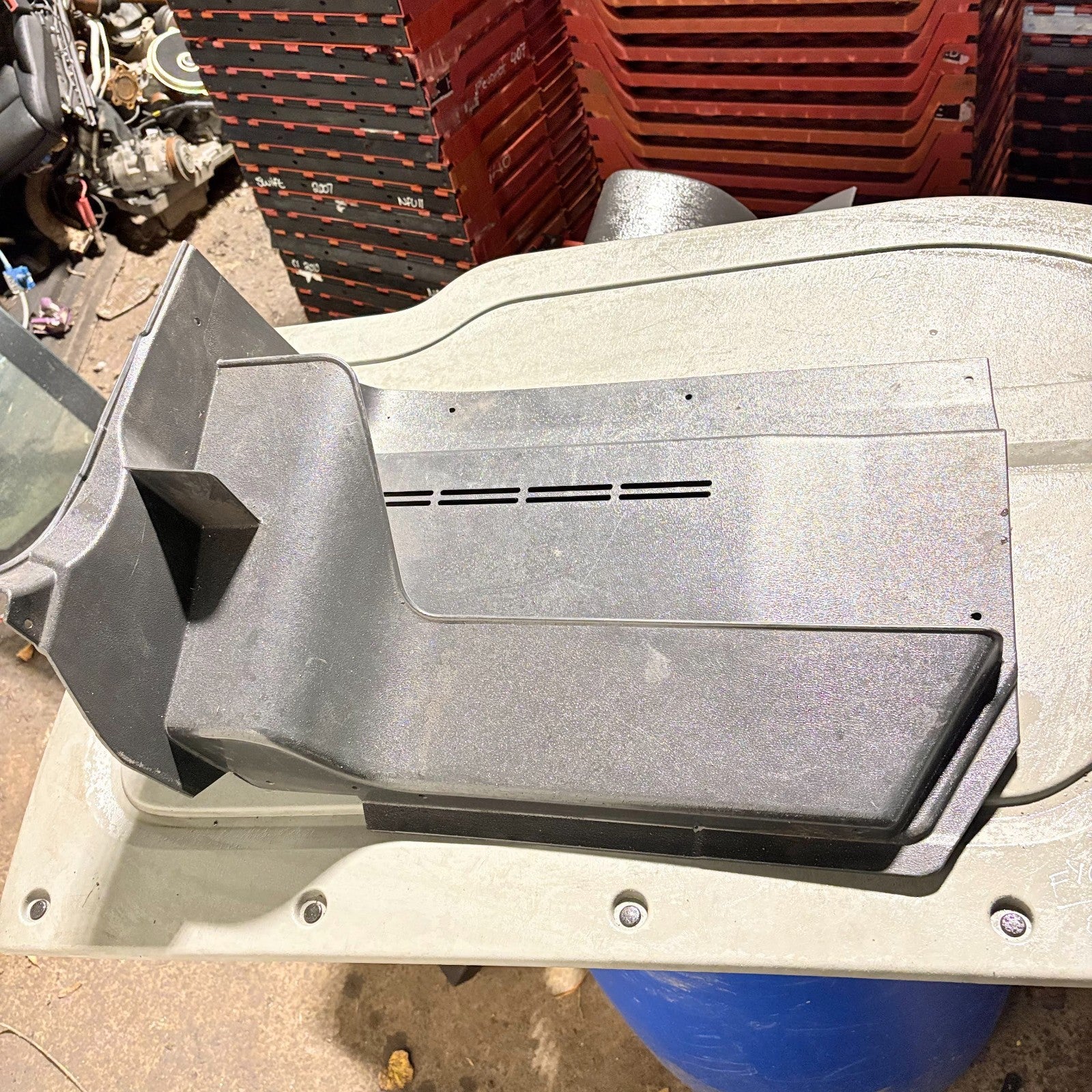 Mercedes Atego 2004-2013 Cab Rear Storage Cover Right Behind Seat A9738460569