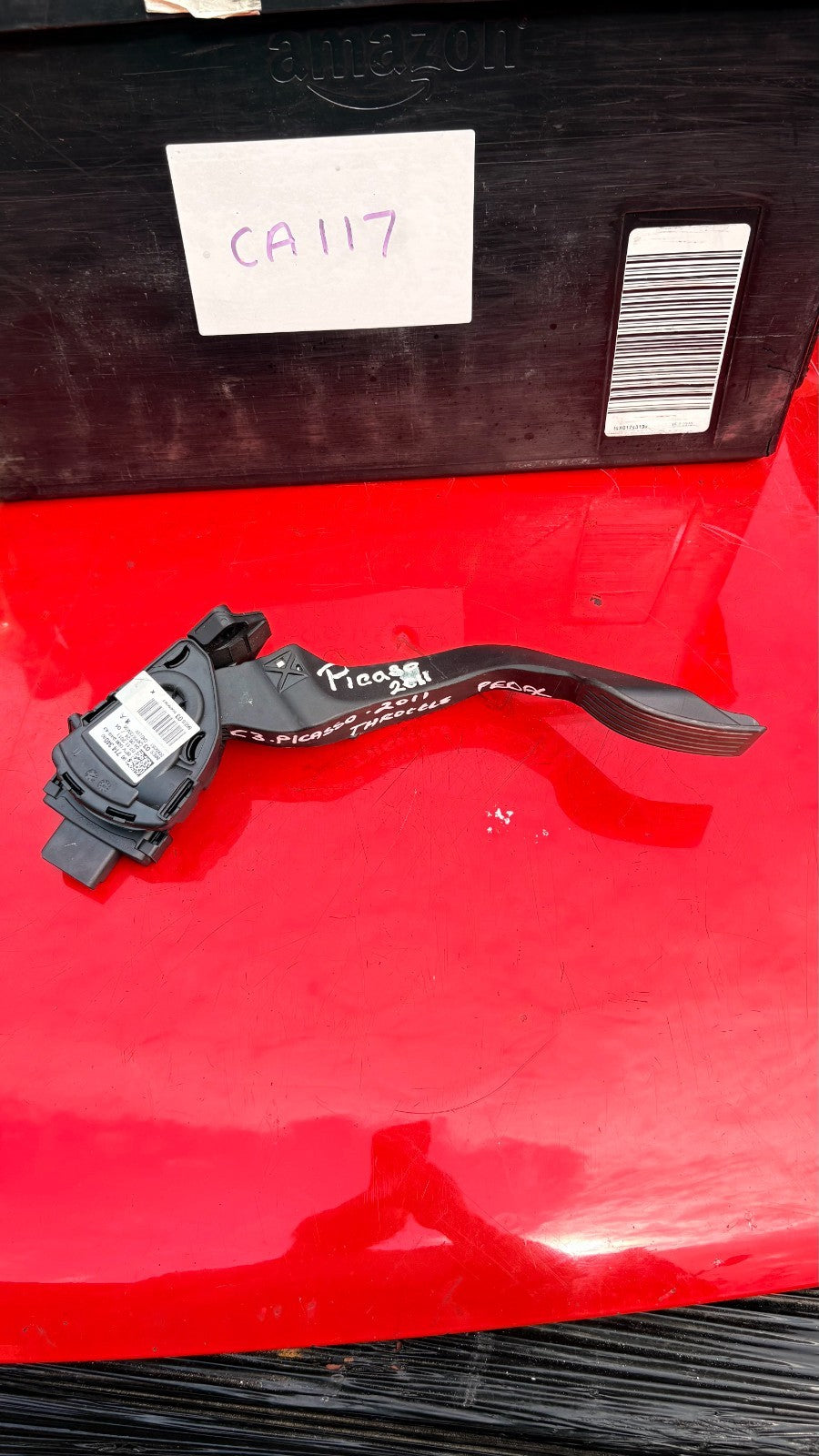 CITROEN C3 Picasso 2011 ACCELERATOR THROTTLE PEDAL 9671434080