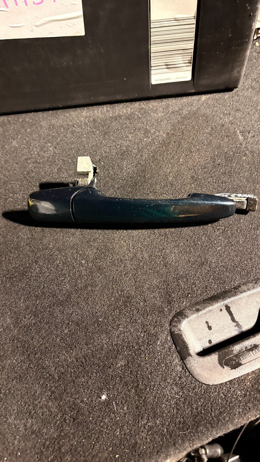 2015 MAZDA 3 OFFSIDE REAR EXTERIOR DOOR HANDLE