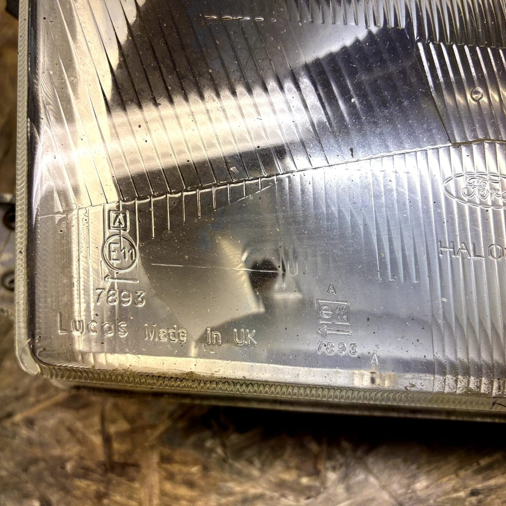 Ford Escort Mk3 RS Turbo S1 XR3i Front Passenger LH Headlight Lucas 81AG13006D3A