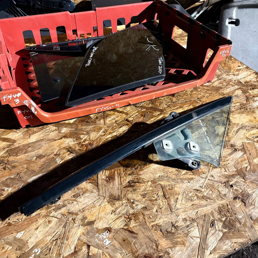 MAZDA MX5 05-15 Door Quarter Light Window Glass Front Left Passenger and Frame