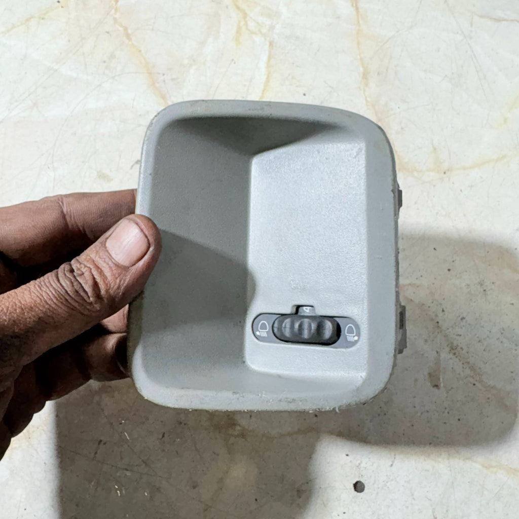 Renault Trafic II Vauxhall Vivaro A Headlight Switch Cover Trim Grey 91 168 902