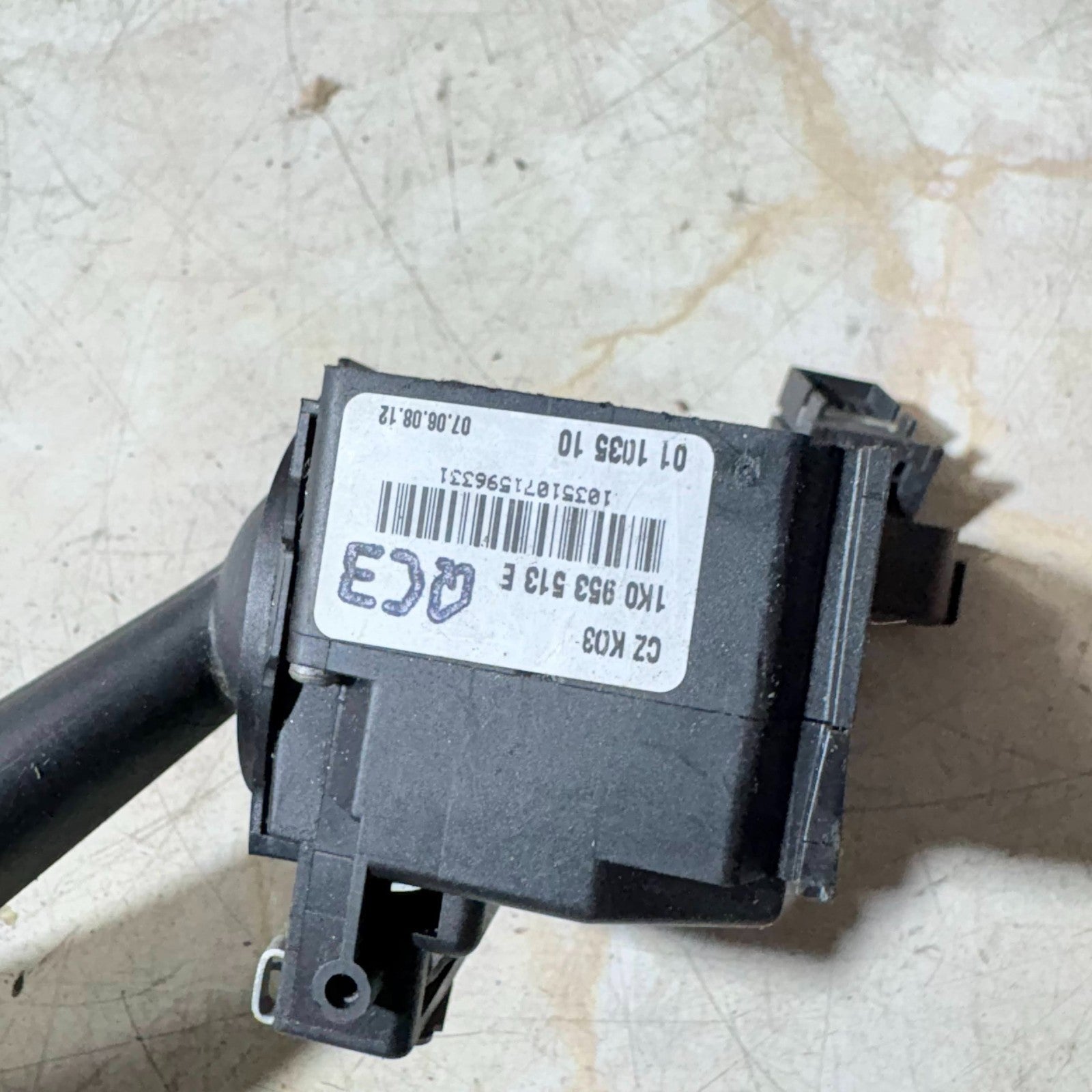 VW Eos 1F Mk1 2006-2011 Indicator Stalk Turn Signal Switch 1K0953513E