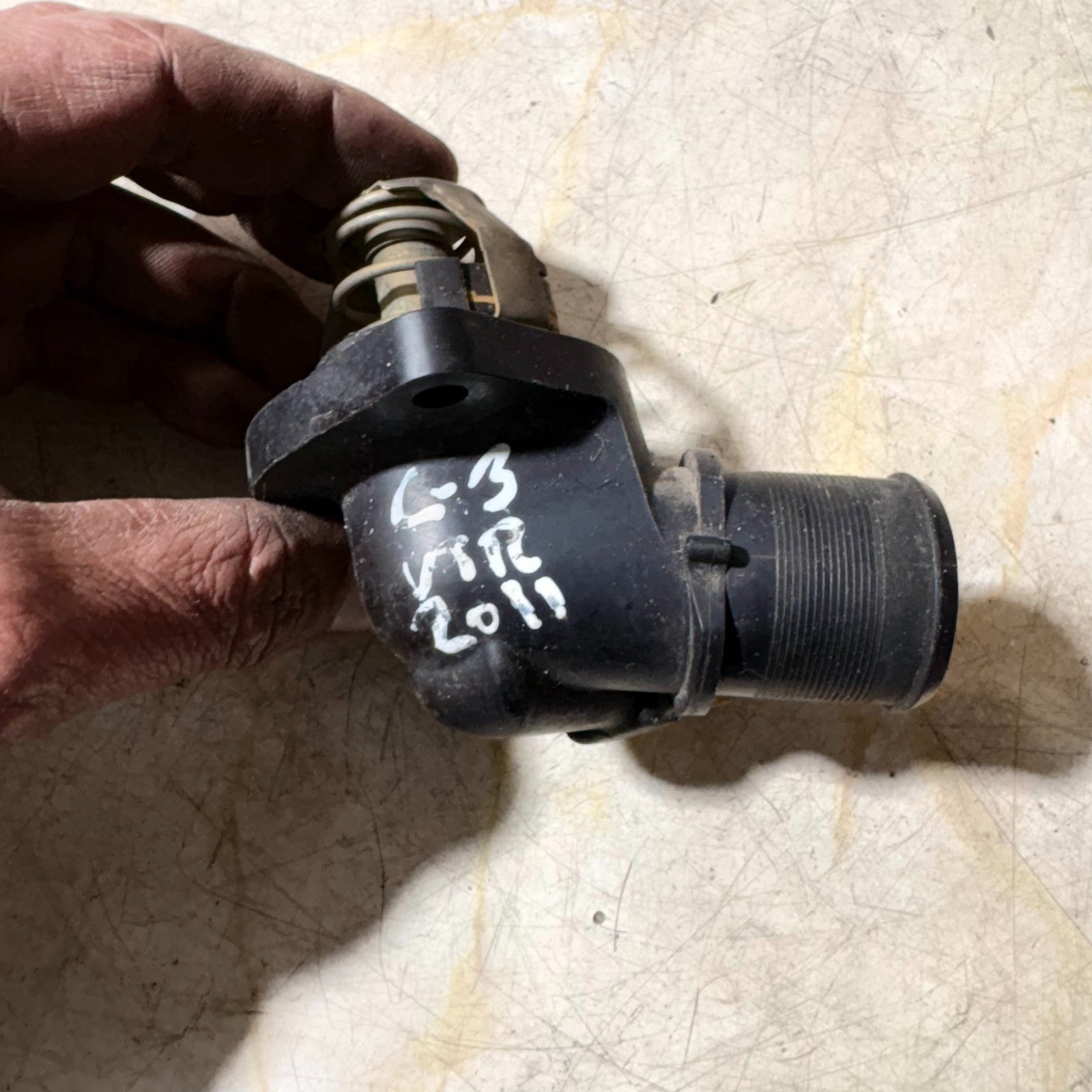 2011 CITROEN C3 THERMOSTAT HOUSING 9650926280