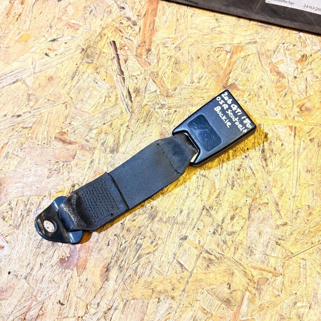 Peugeot 206 MK1 2003-2006 GTi 180 Rear Offside Right Seatbelt Receiver 8973