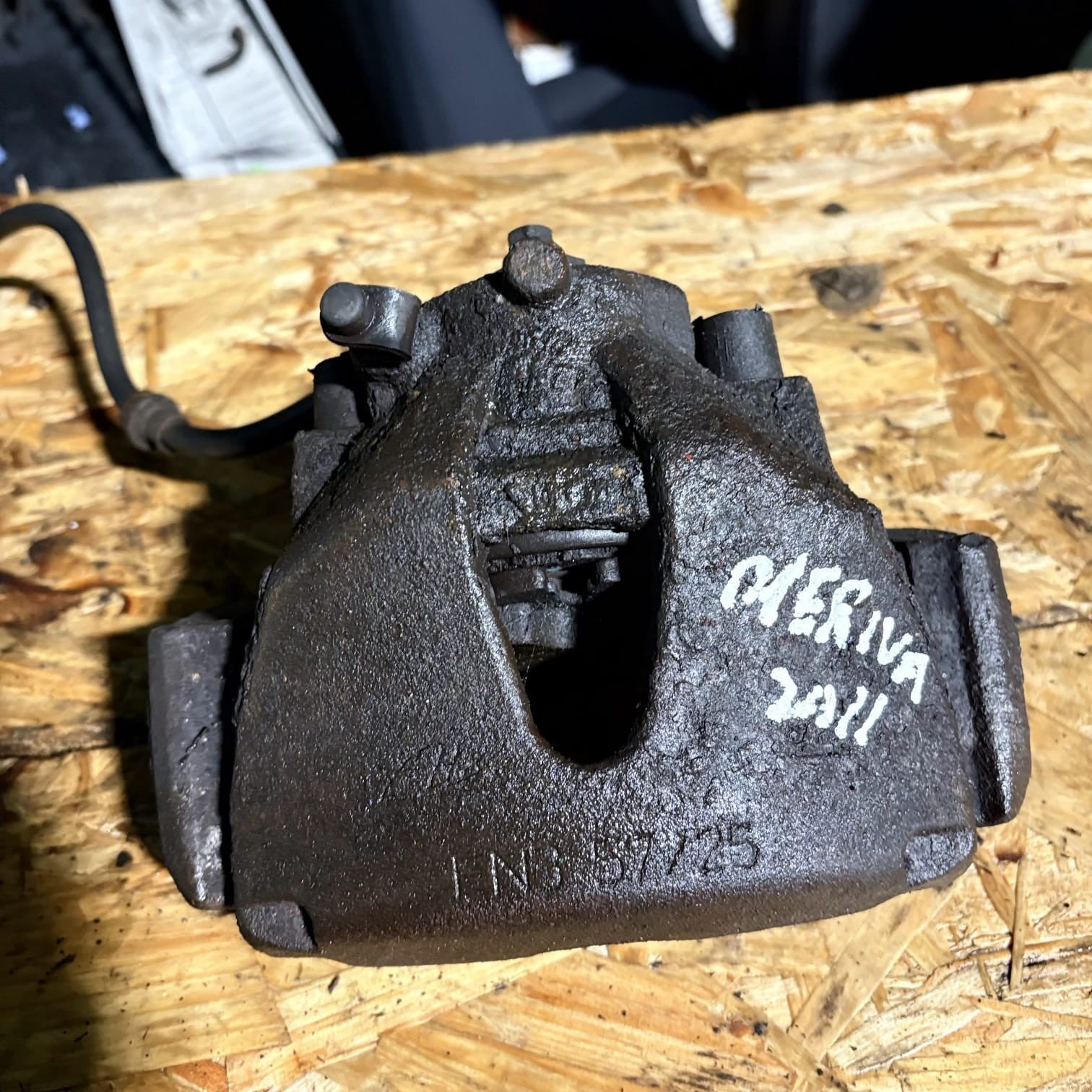 Opel Meriva VAUXHALL ZAFIR Mk2 Right Side Brake Caliper 0000467886 2011