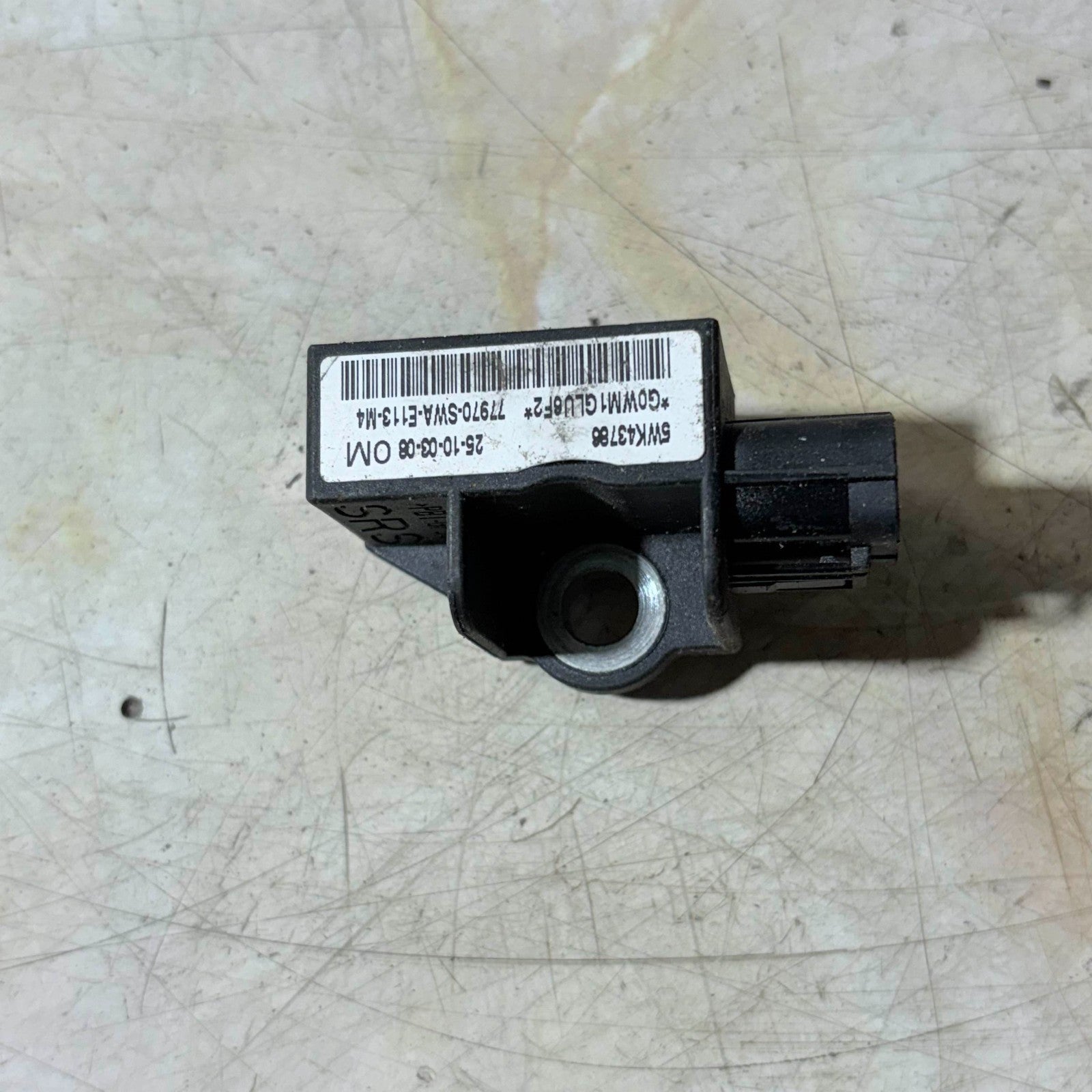 HONDA CRV FRONT RIGHT SIDE AIRBAG CRASH SENSOR MODULE 77970SWAE113M4 2007-2012