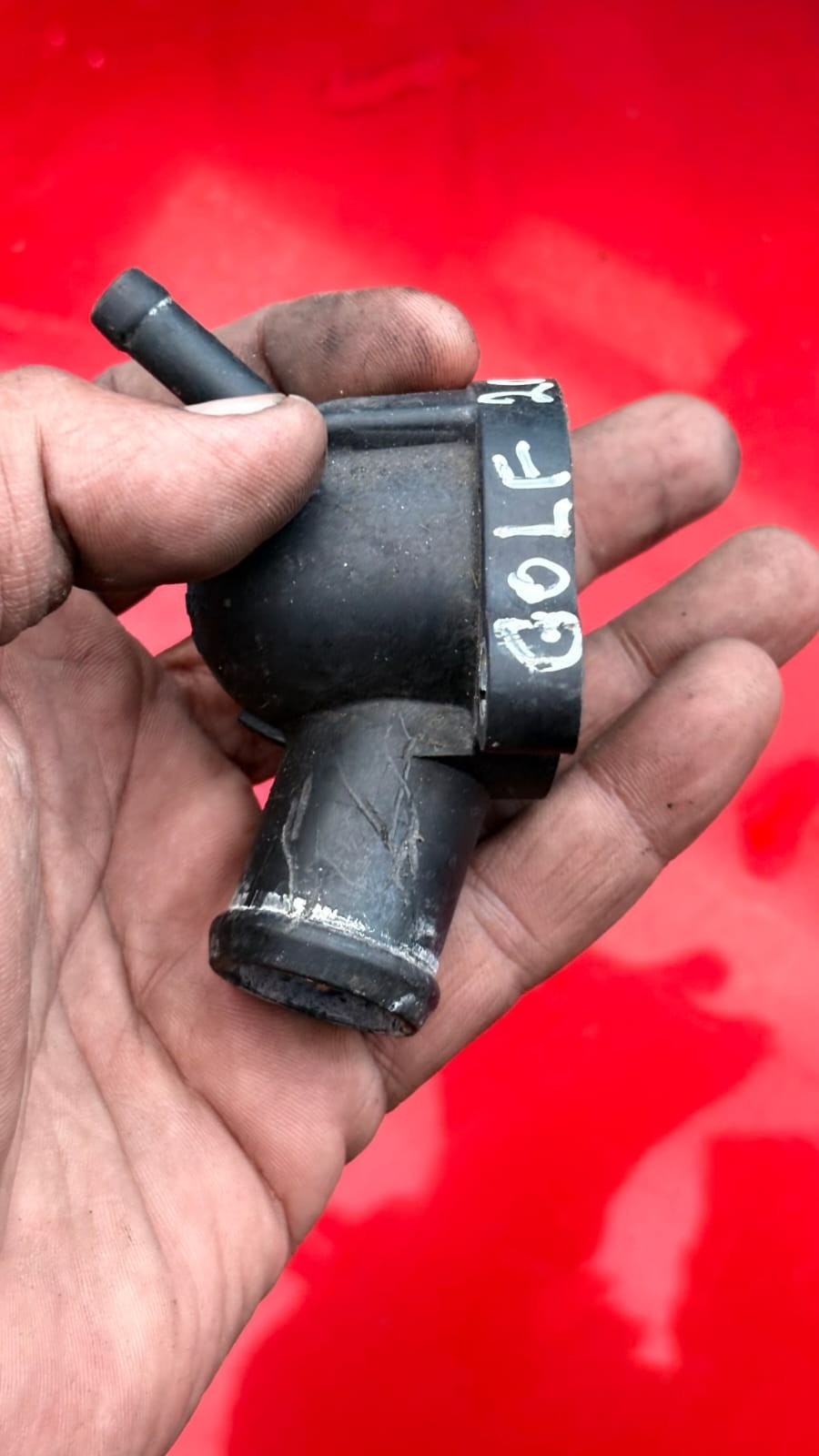 2016VW PASSAT B8 AUDI SEAT SKODA 2.0 WATER COOLANT FLANGE PIPE