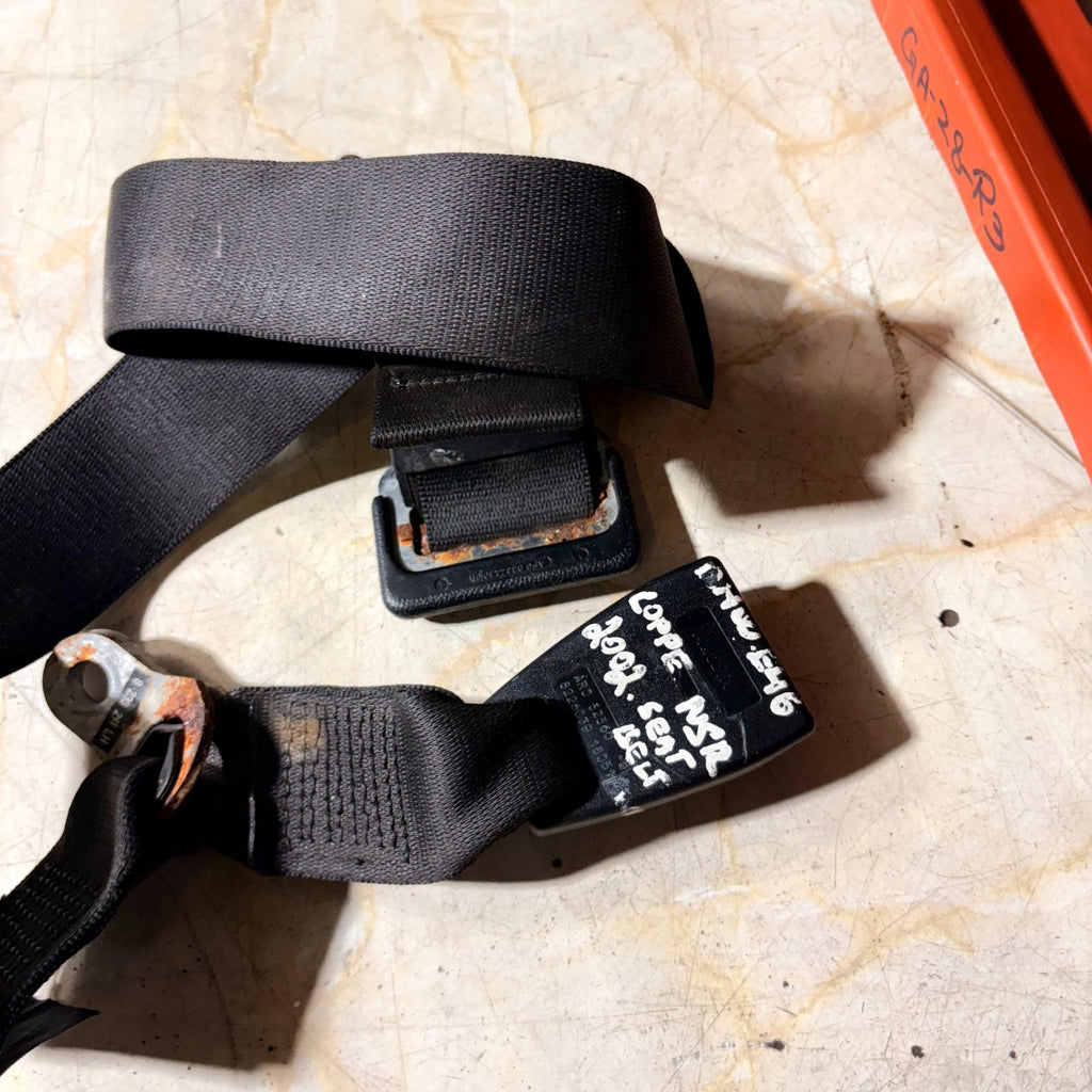 BMW 3 SERIES E46 COUPE 1998-2004 LEFT REAR CENTRE SEAT BELT BUCKLE 8226039