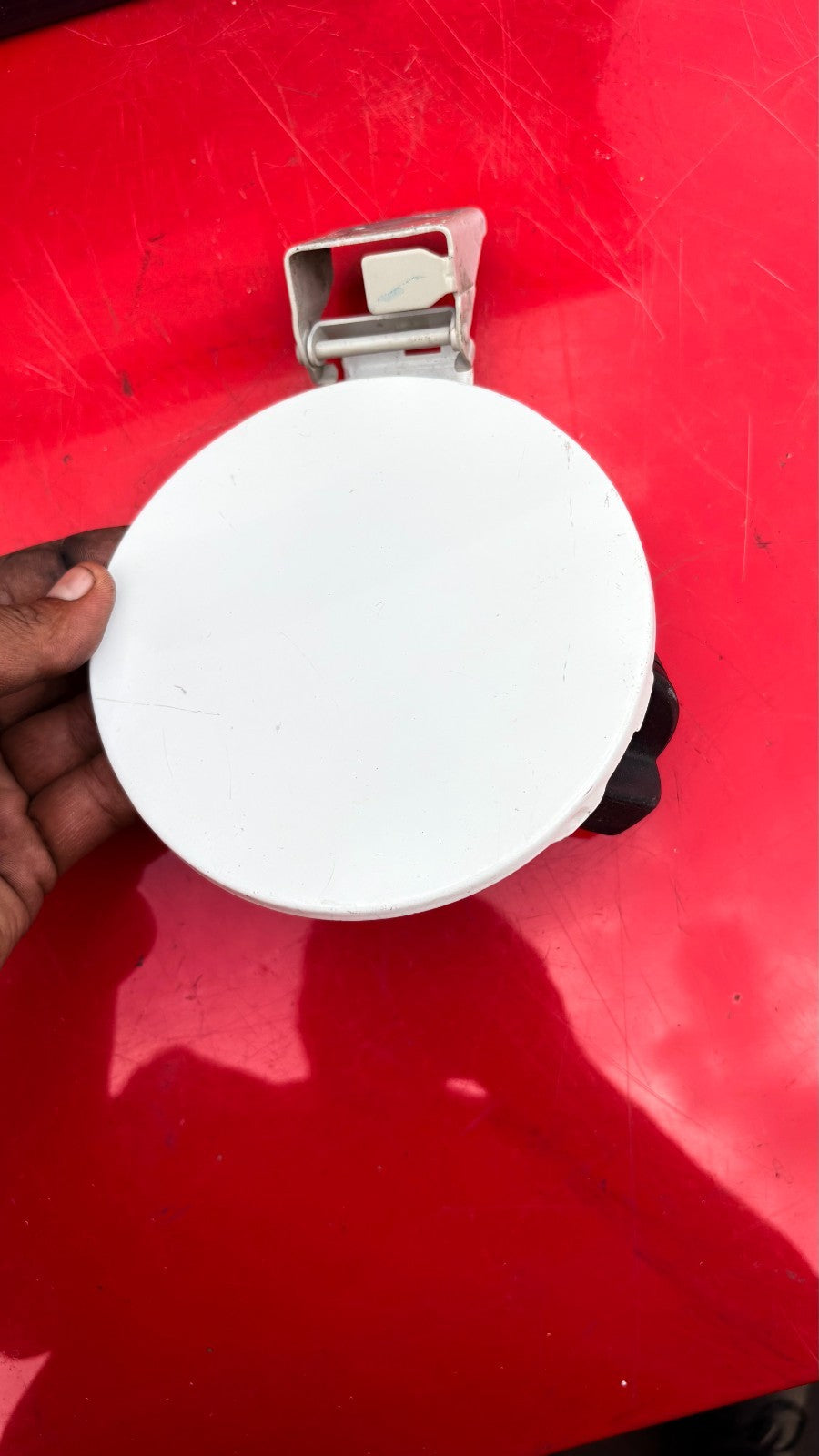Suzuki Splash Fuel Filler Flap Cover Door Cap White 2018-2024