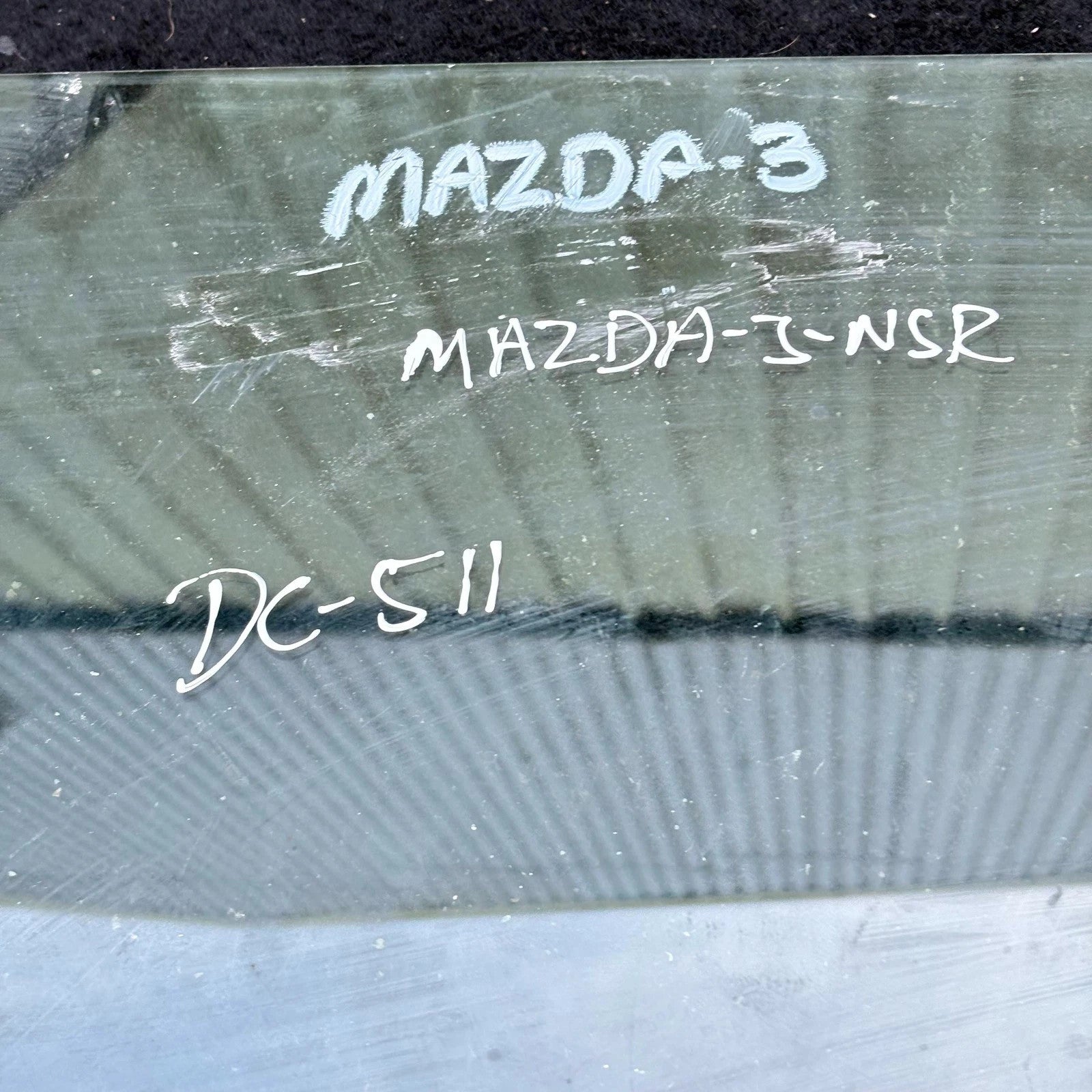 Mazda 3 2013-2018 Rear Left Passenger Door Window Drop Glass 5-Door 43R-008577