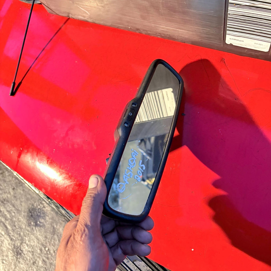 2015 NISSAN QASHQAI INTERIOR REAR VIEW MIRROR 015892