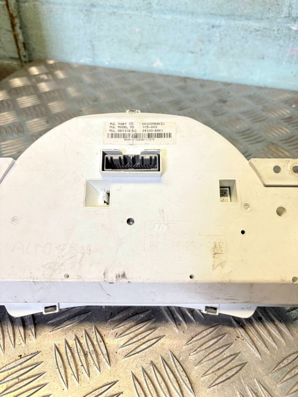 SUZUKI Alto 2011 1.0 Petrol Speedometer 34100M68K21