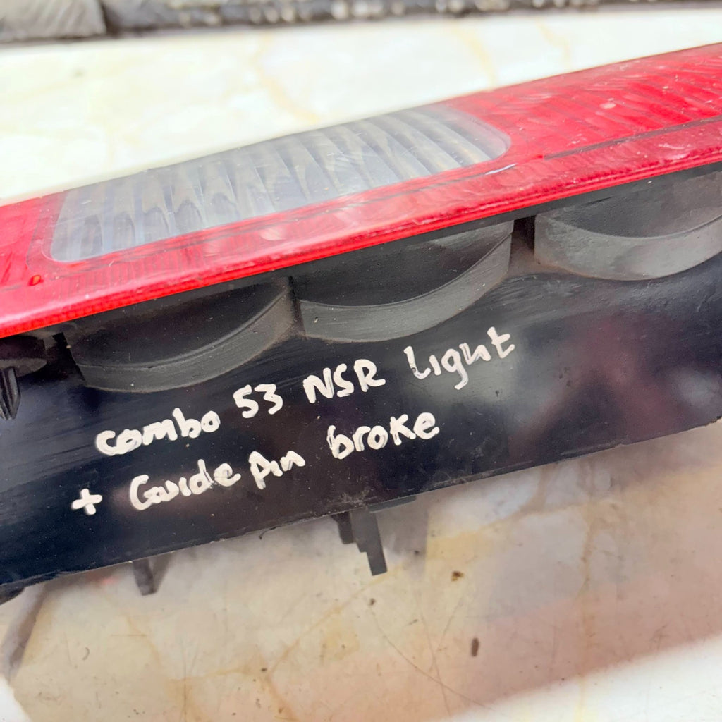 Vauxhall OPEL COMBO Rear Tail Light 18067680 Passenger Side Left