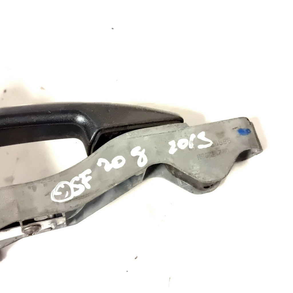 Peugeot 208 Mk1 Right Driver Offside Front Outer Door Handle grey 12-20