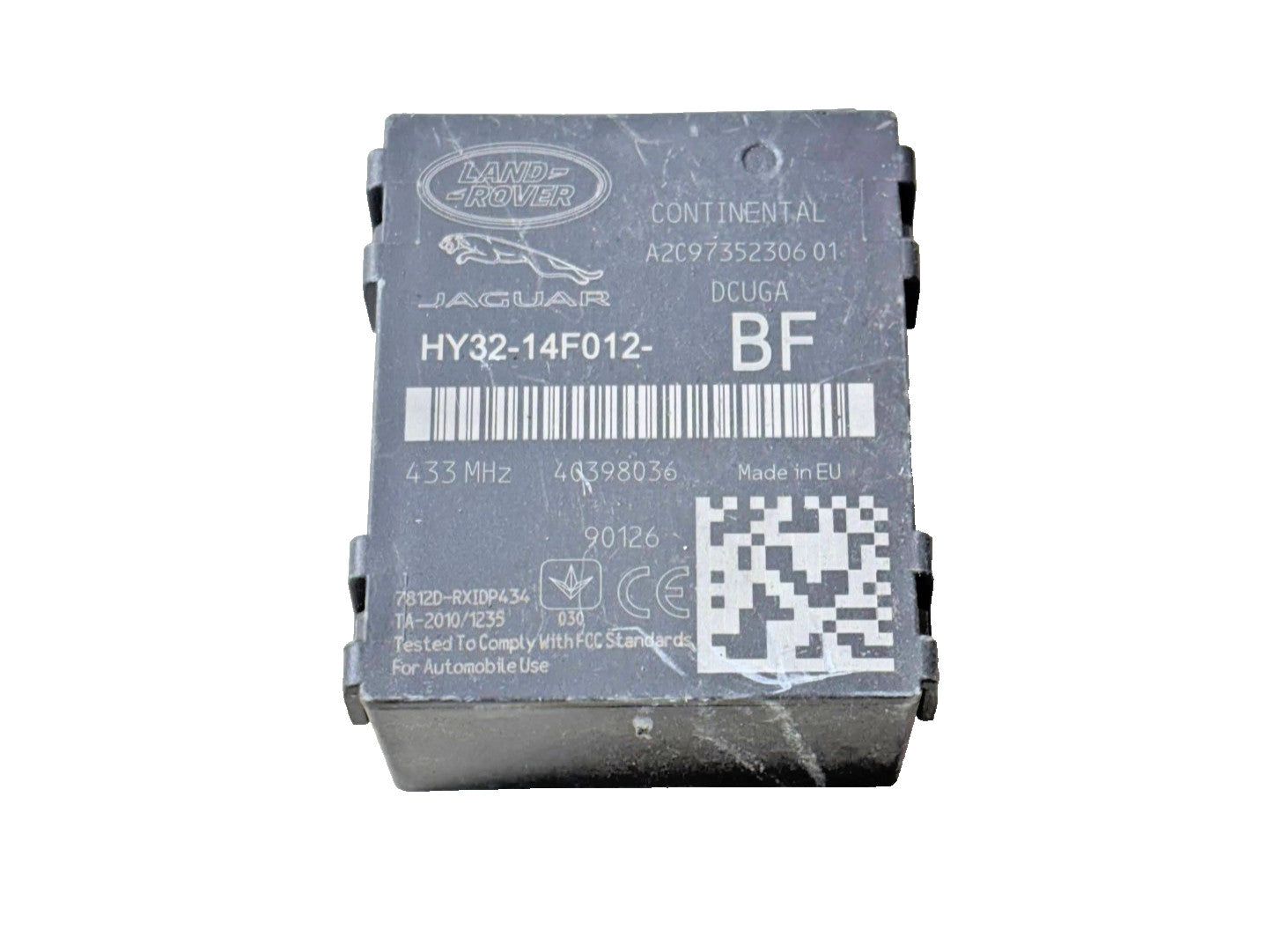 Jaguar I-PACE X590 TPMS Tyre Pressure Module HY32-14F012-BF A2C97352306 18-21
