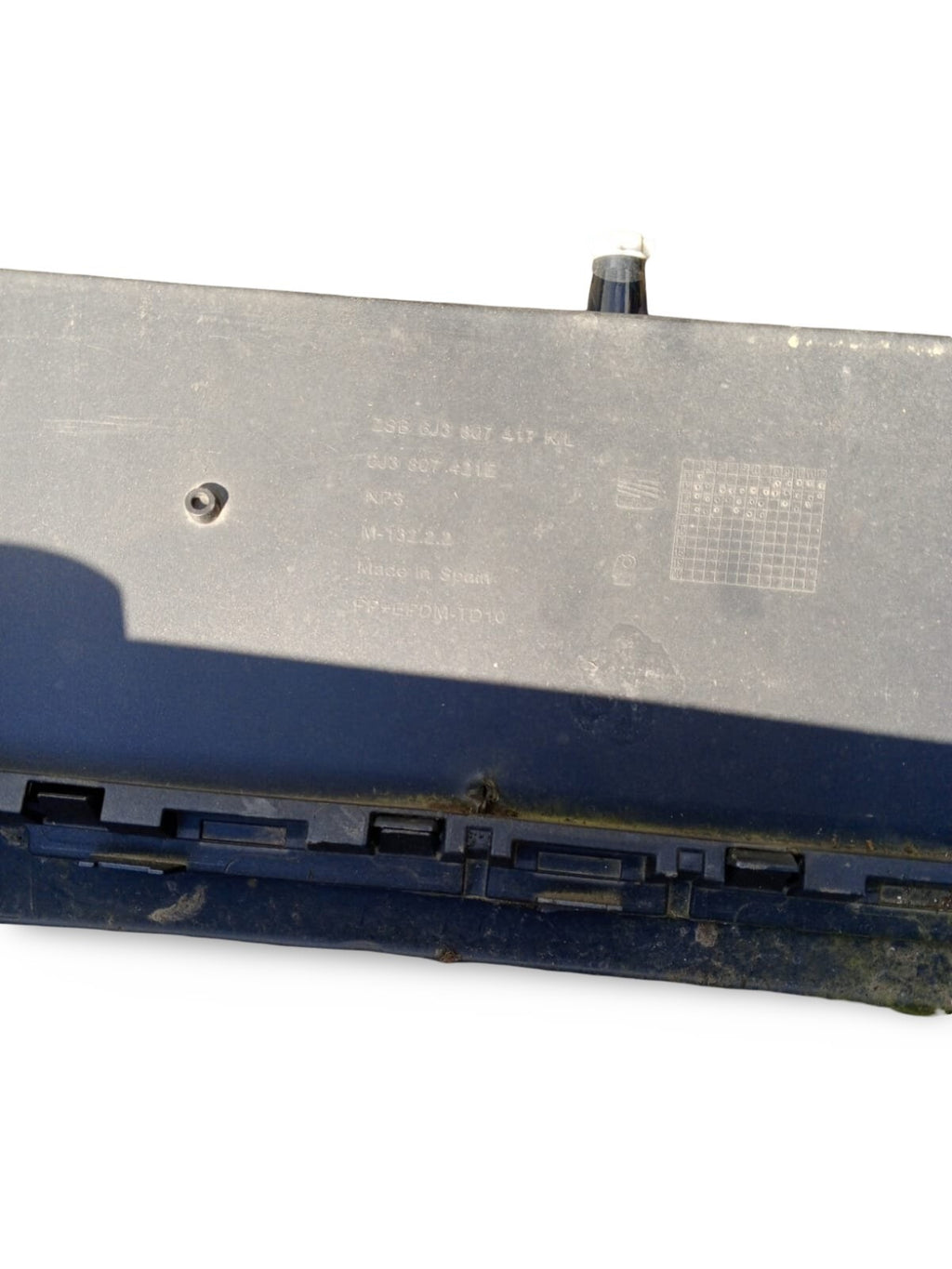 SEAT Ibiza 6J Facelift 2012-2017 Hatchback Rear Bumper Cover Grey 6J3807421E