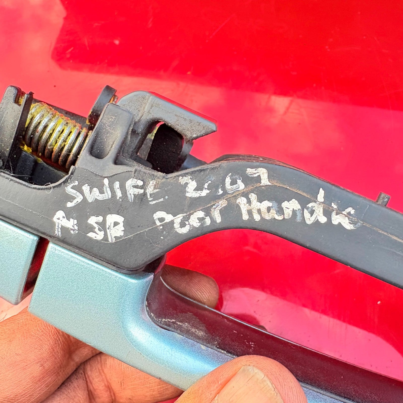 SUZUKI SWIFT GL 5DR REAR LEFT EXTERIOR DOOR HANDLE 2005-2010