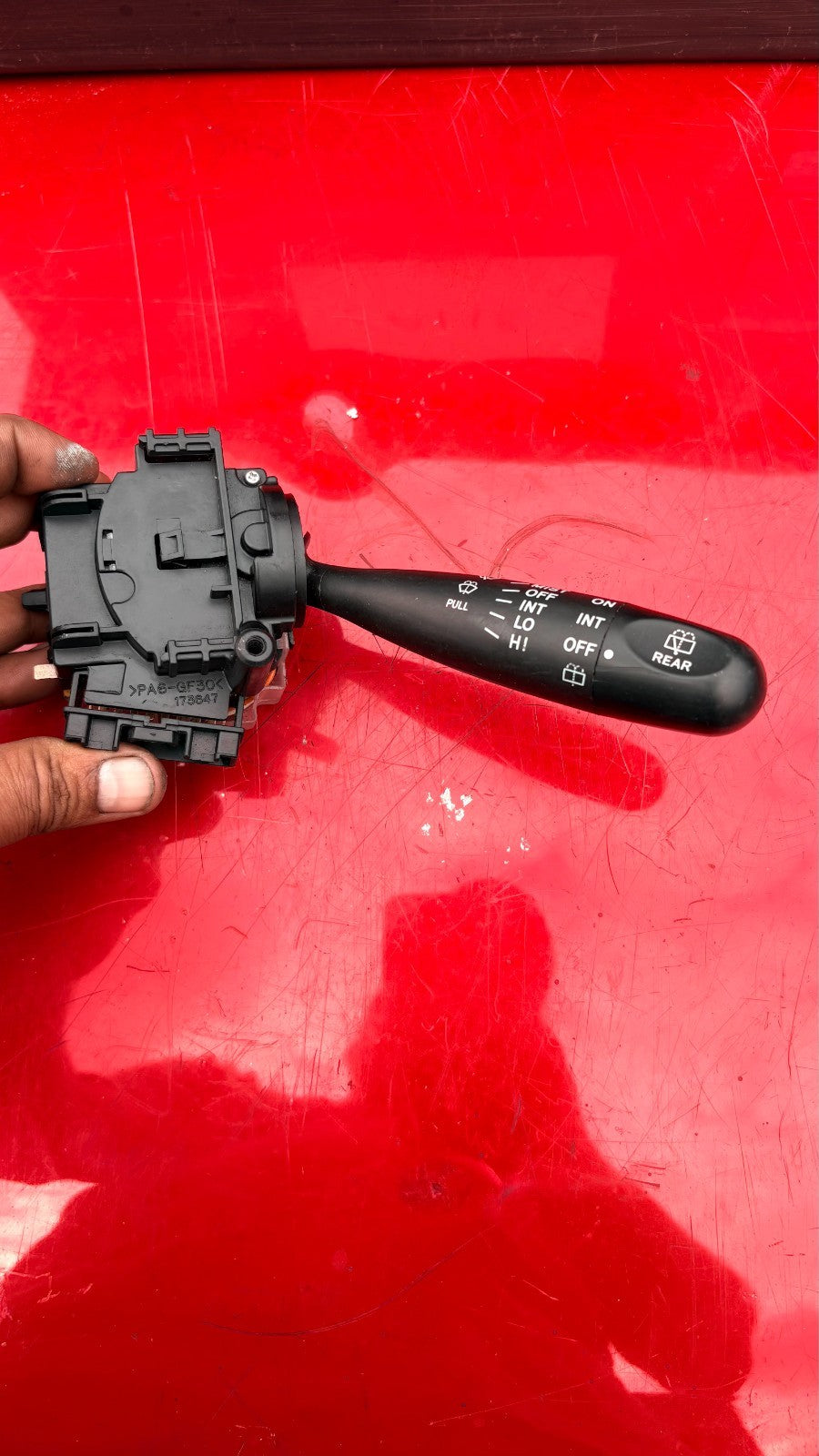 2010 Daihatsu Sirion Driver Side WIPER CONTROL STALK SWITCH 173647