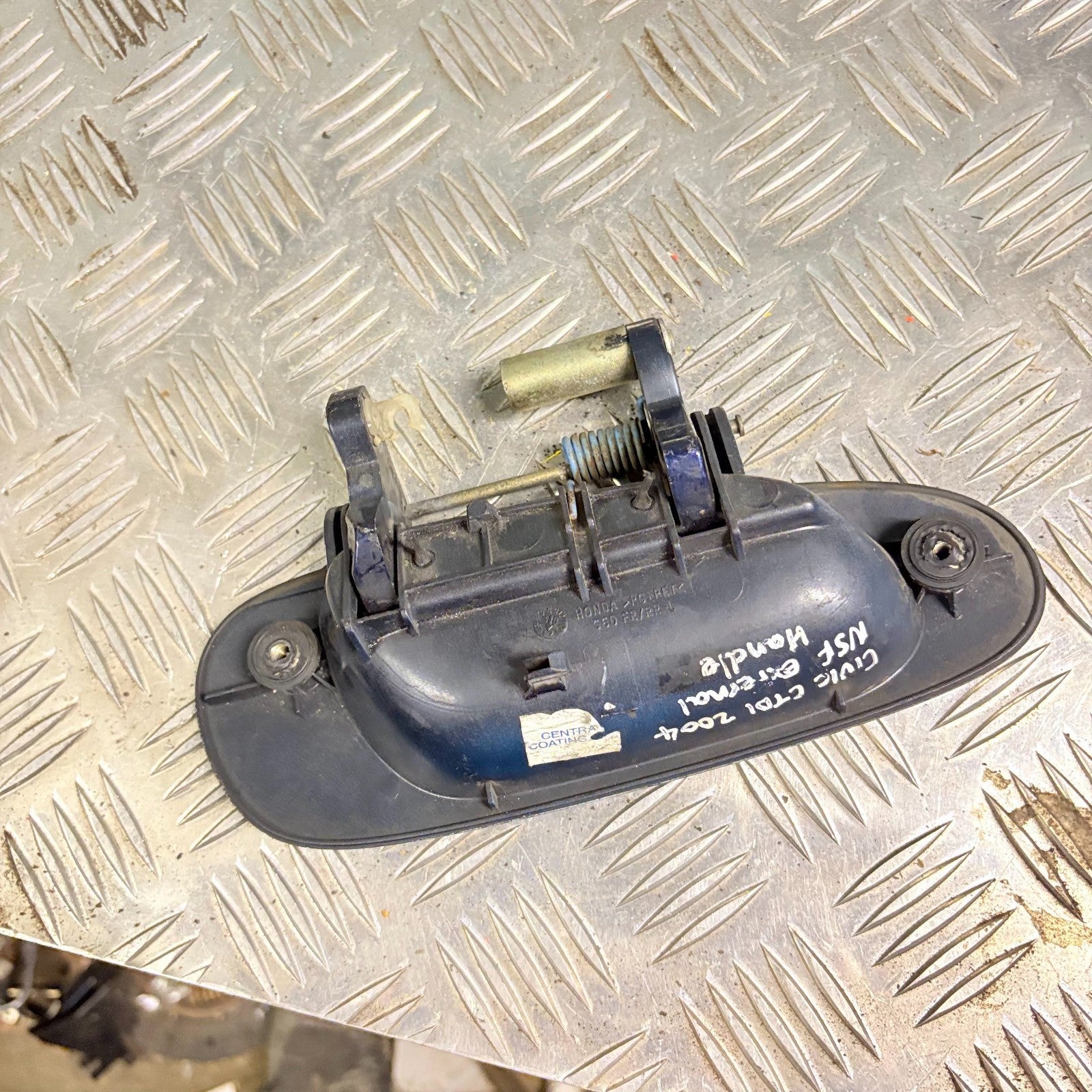 Honda Civic Mk7 2001-2005 LHS Front Outer Door Handle Blue (EP/EU)