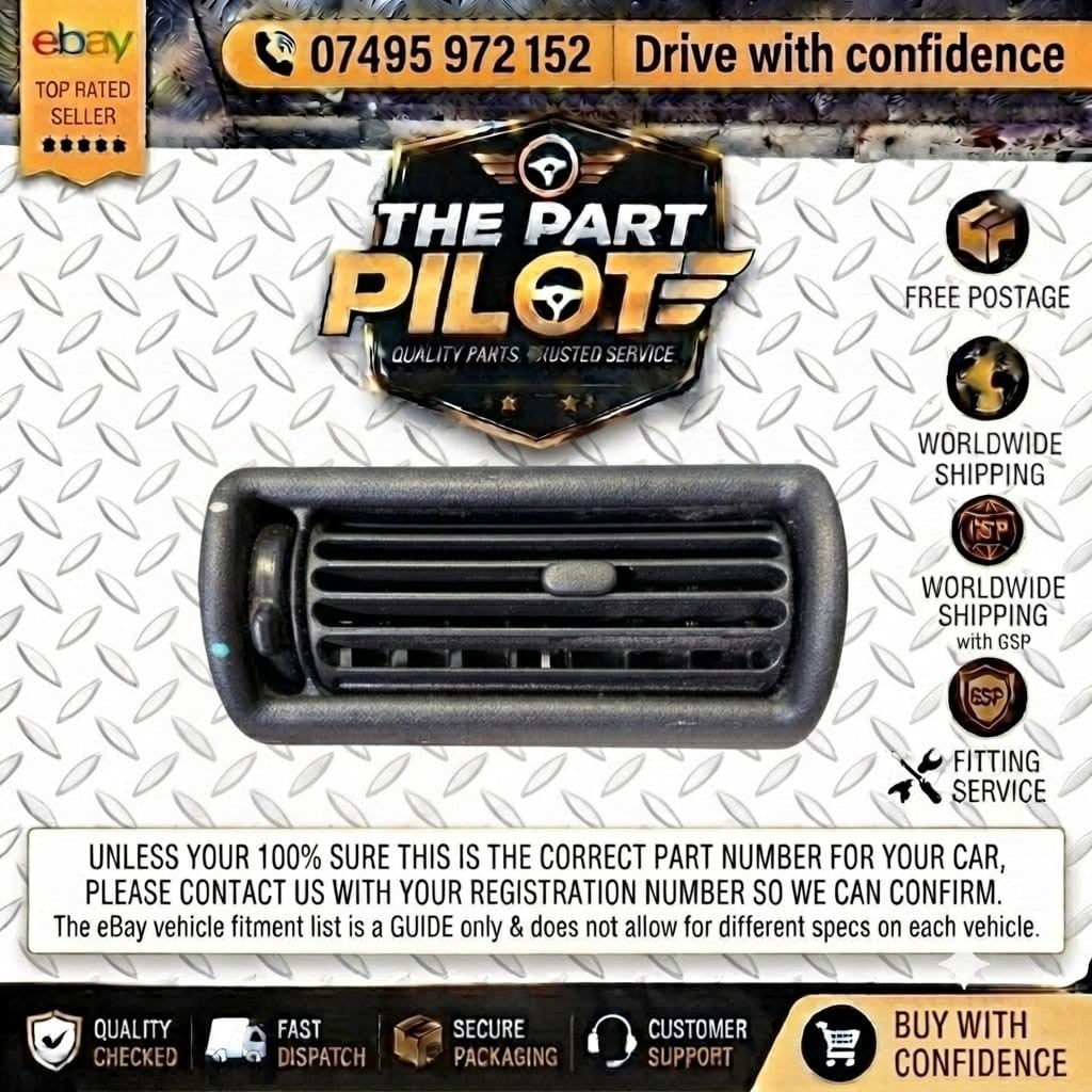 Land Rover Freelander 1 L314 1997-2006 OSF Driver Dash Air Vent MWC4078