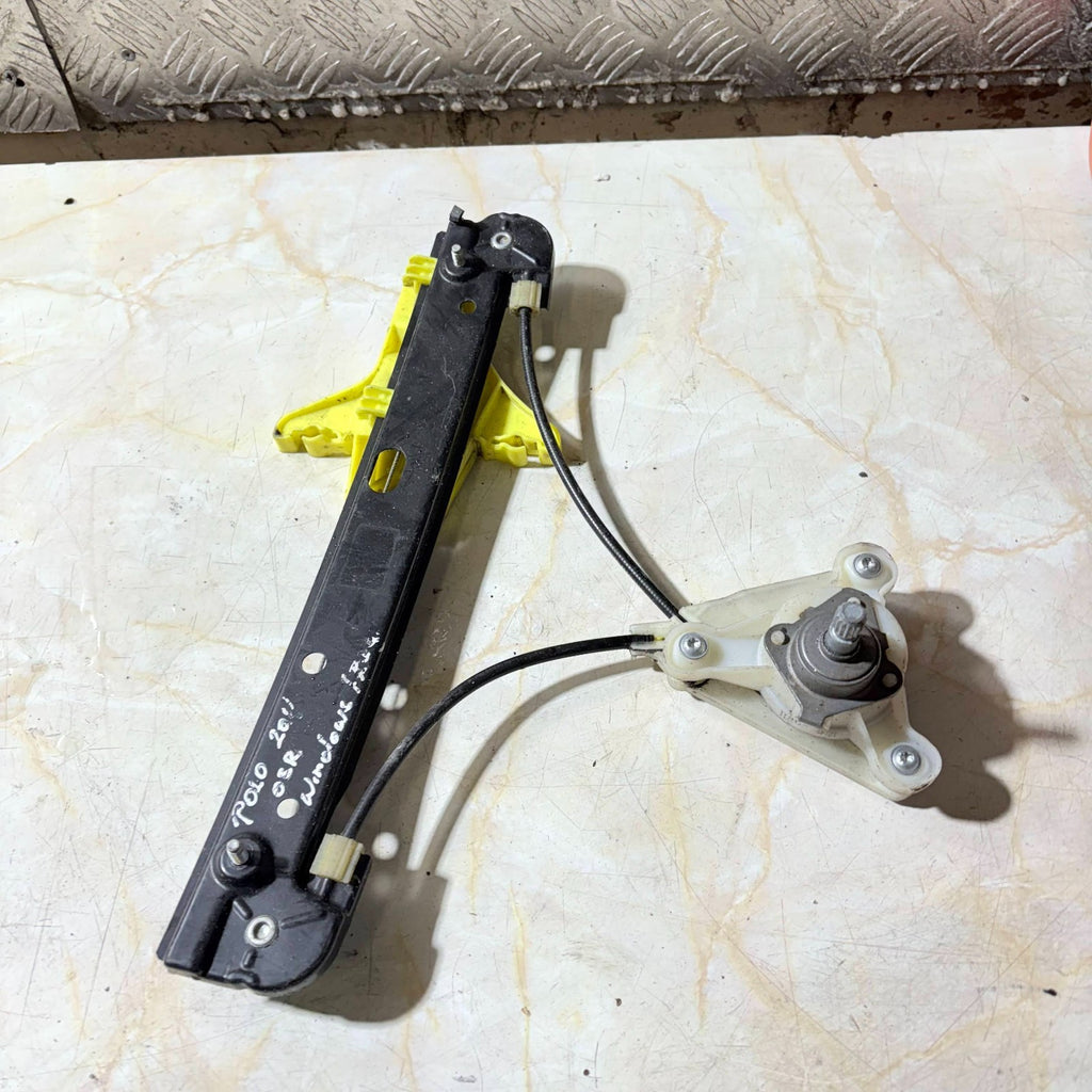 VW Polo MK5 6R 2009-2014 5DR OSR Rear Right Manual Window Regulator Winder Lift