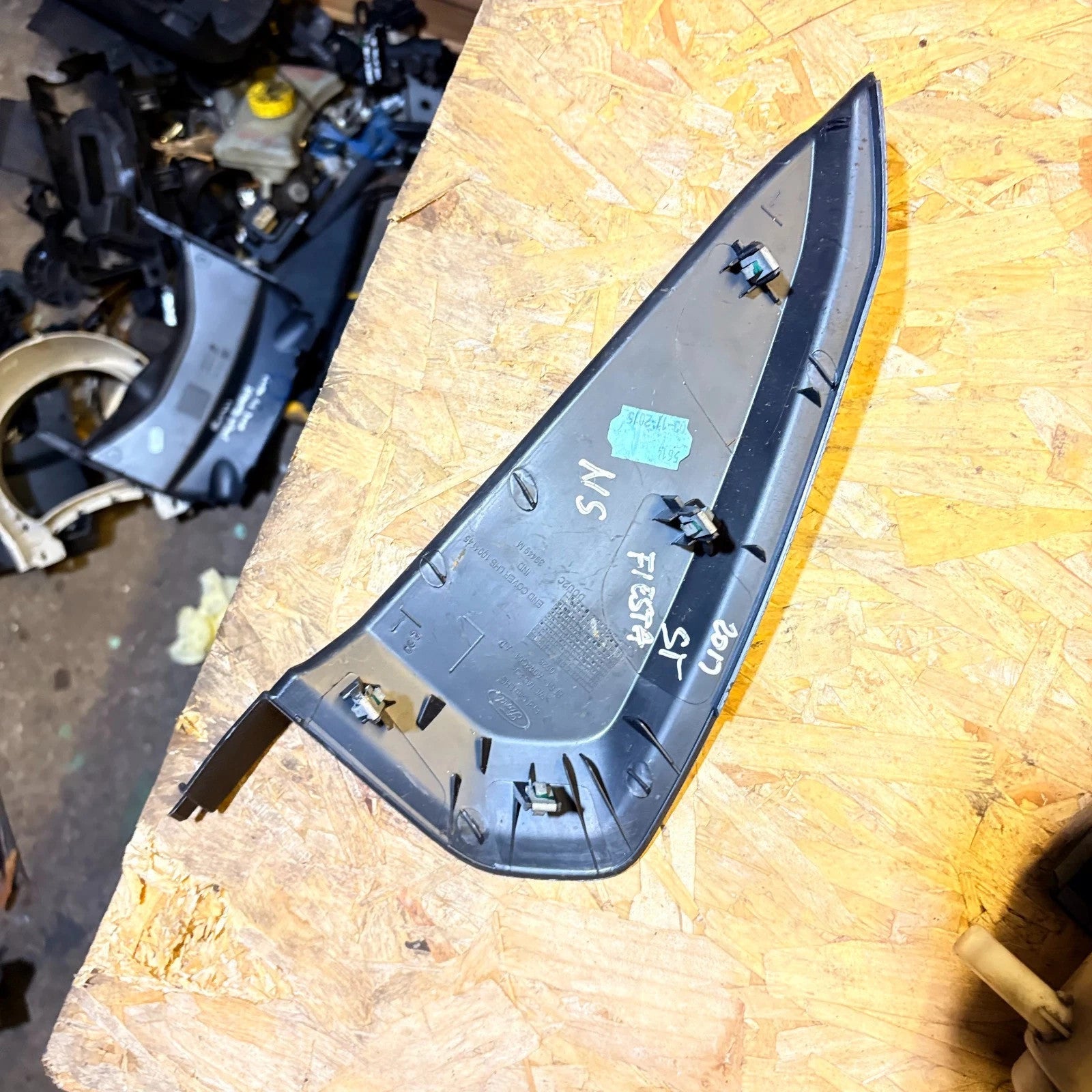FORD FIESTA ST 2017 DASHBOARD END TRIM LEFT PASSENGER SIDE 8A61A044C61AD