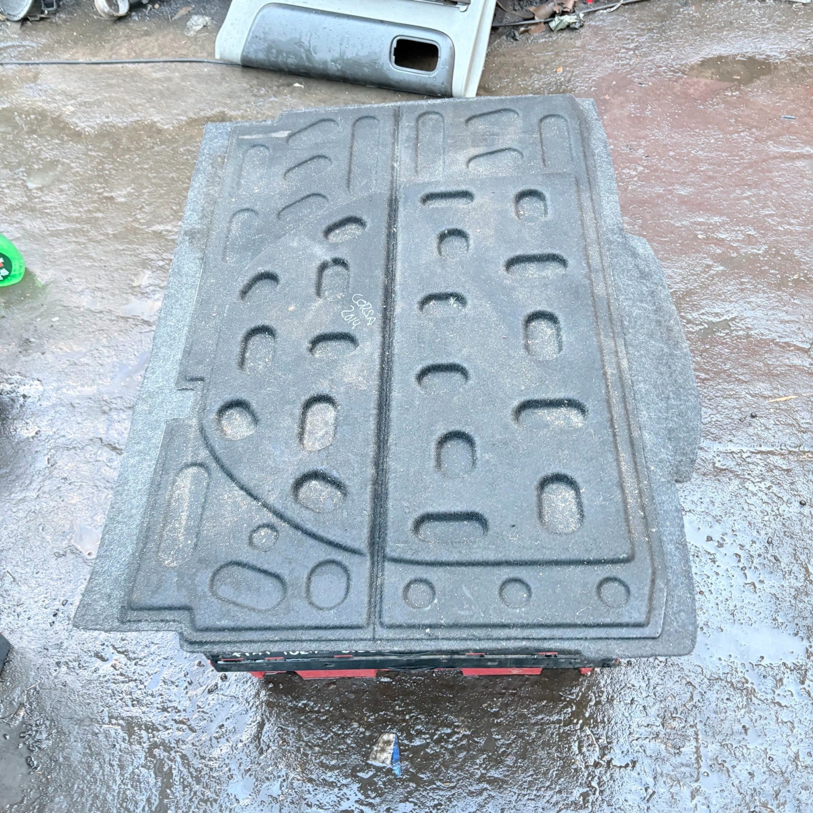 VAUXHALL CORSA 2014 FLOOR CARPET GREY