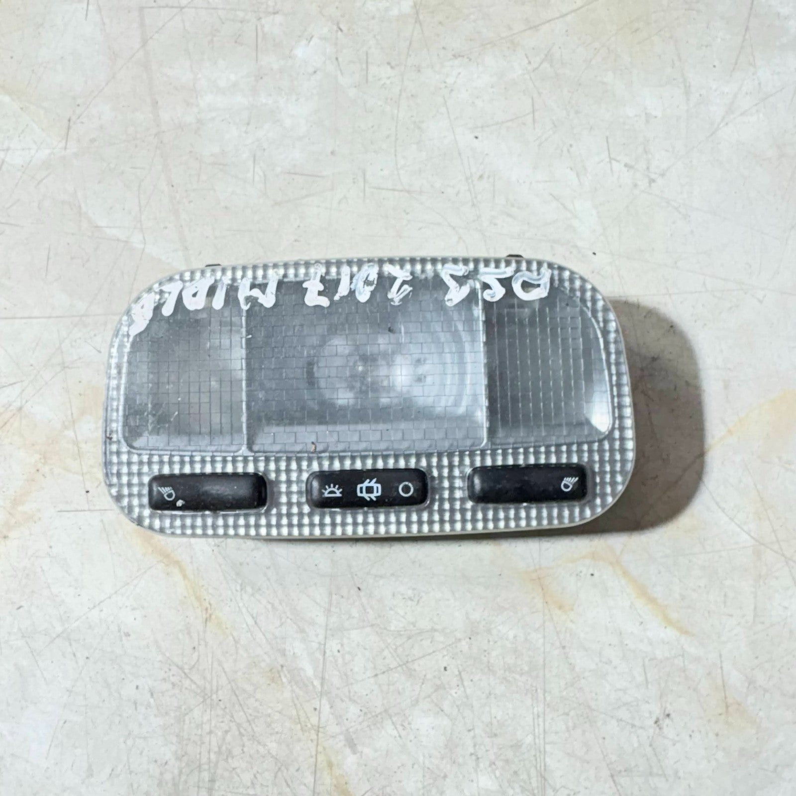 CITROEN DS3 INTERIOR LIGHT 9672570380 MAP READING SWITCH CONTROL ROOF 2017