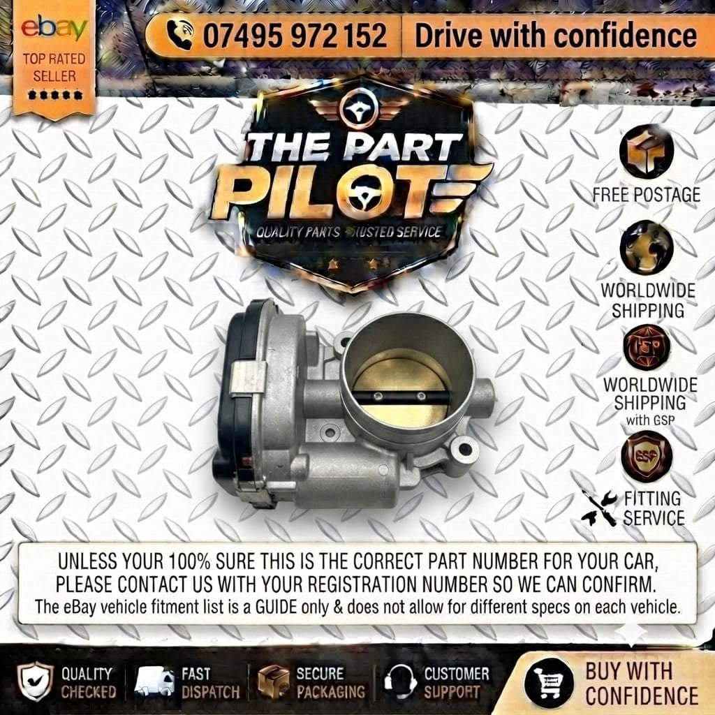 9673534480 06-21 Peugeot Citroen Ford Volvo 1.4/1.6 HDi TDCi Throttle Body