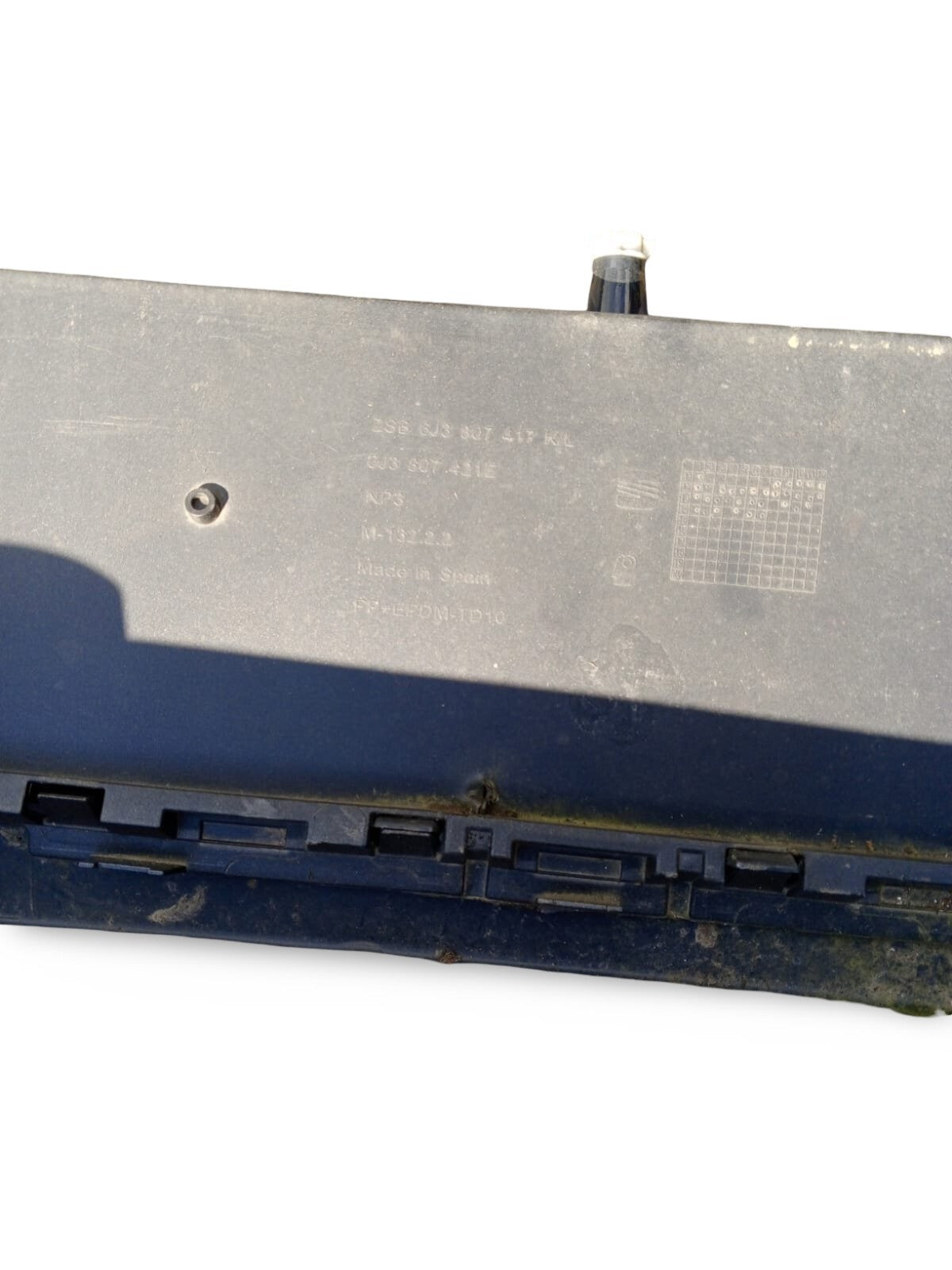 SEAT Ibiza 6J Facelift 2012-2017 Hatchback Rear Bumper Cover Grey 6J3807421E