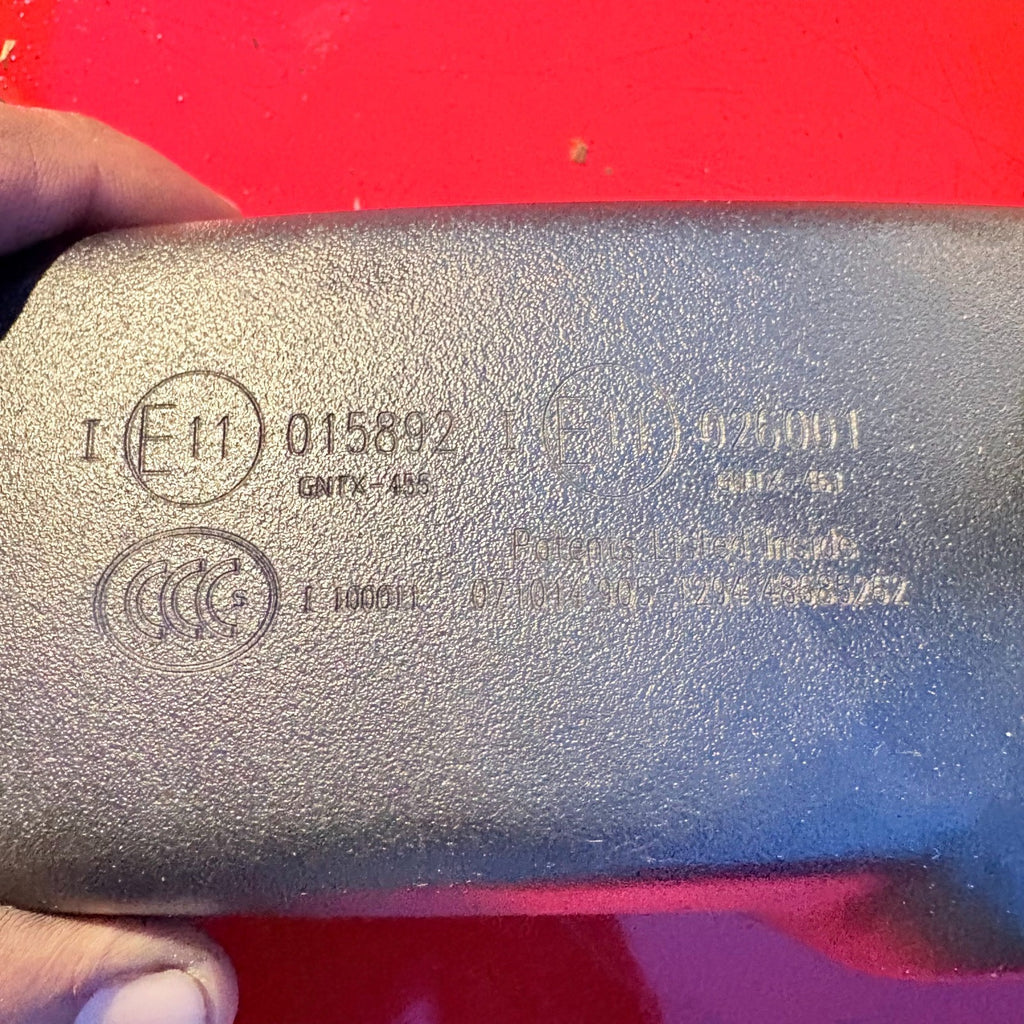 2015 NISSAN QASHQAI INTERIOR REAR VIEW MIRROR 015892