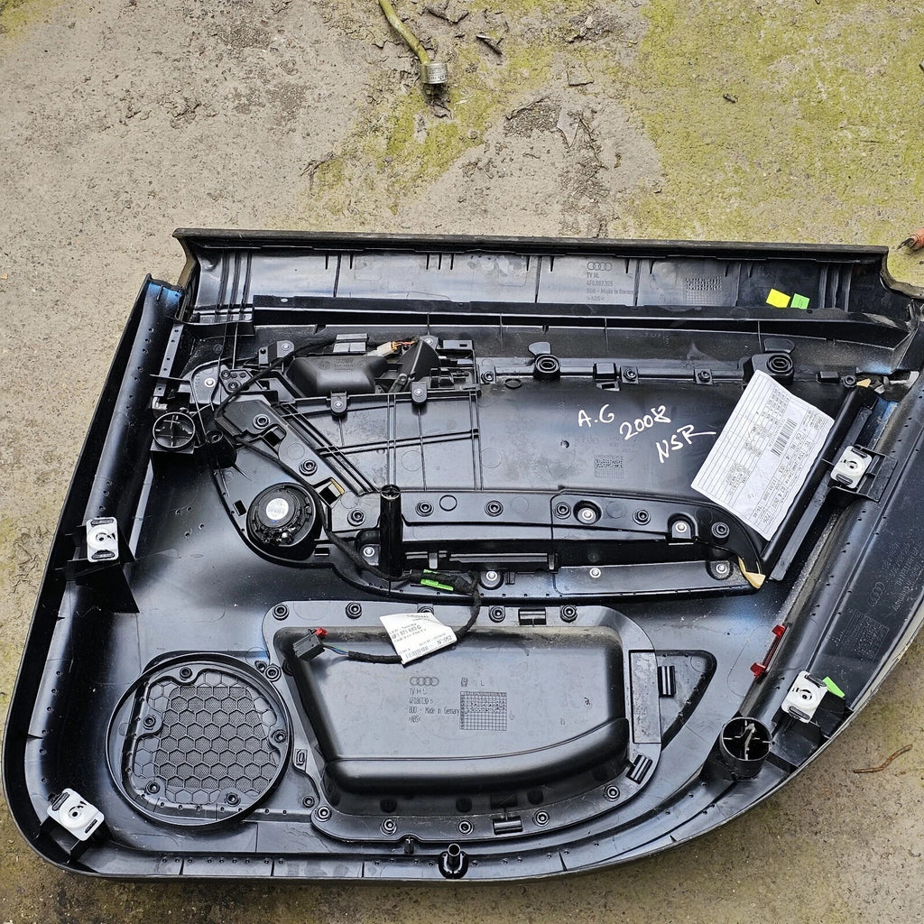 Audi A6 C6 Left Passenger Nearside Rear Door Card Panel 4f0867305n 2004-2012