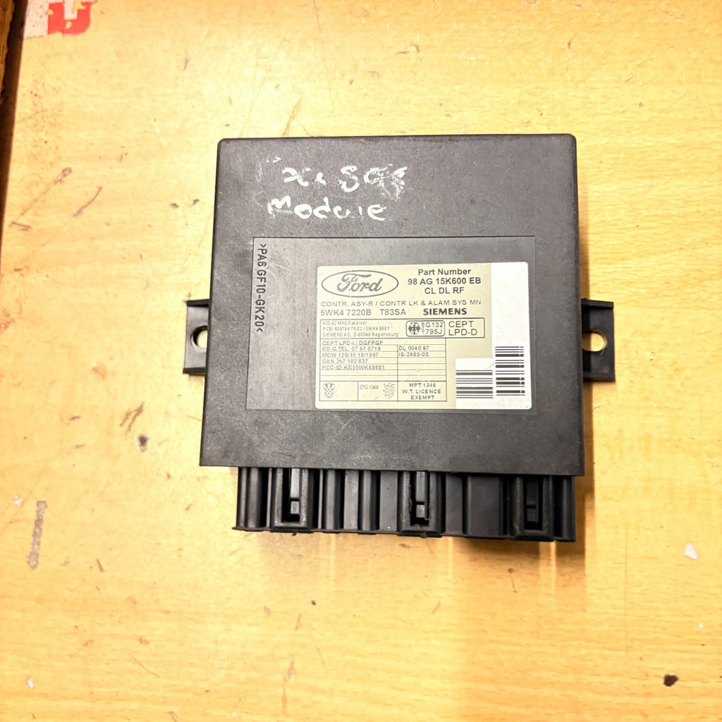 FORD FOCUS CONTROL ASY LOCK AND ALARM ECU 98AG15K600EB