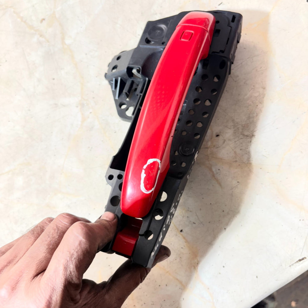 Audi A5 8T Sportback Rear Left Outer Door Handle Red 8T0837885A 2011