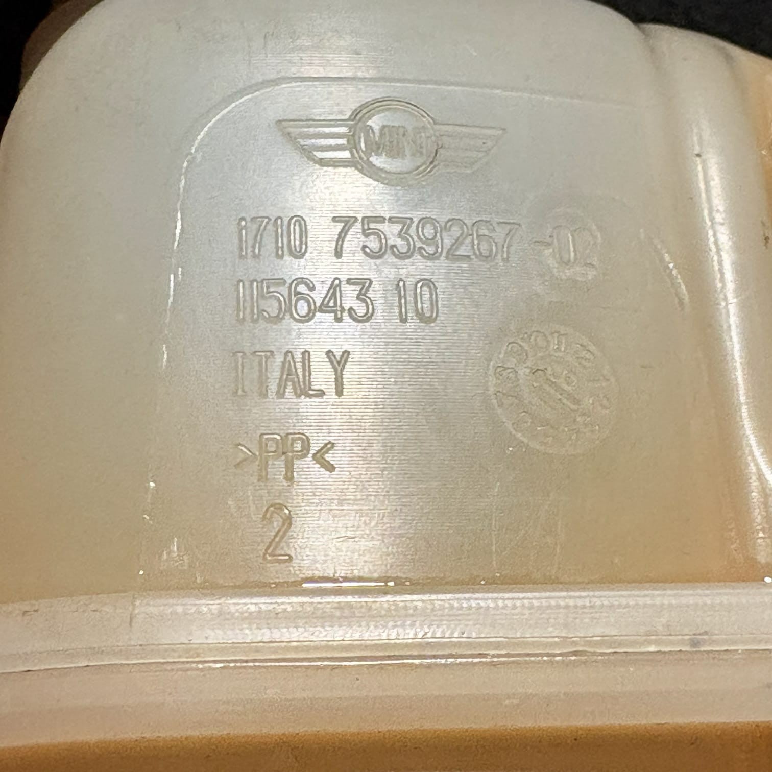 MINI COOPER MK2 R56 R55 2006-2014 WATER COOLANT EXPANSION TANK RESERVOIR
