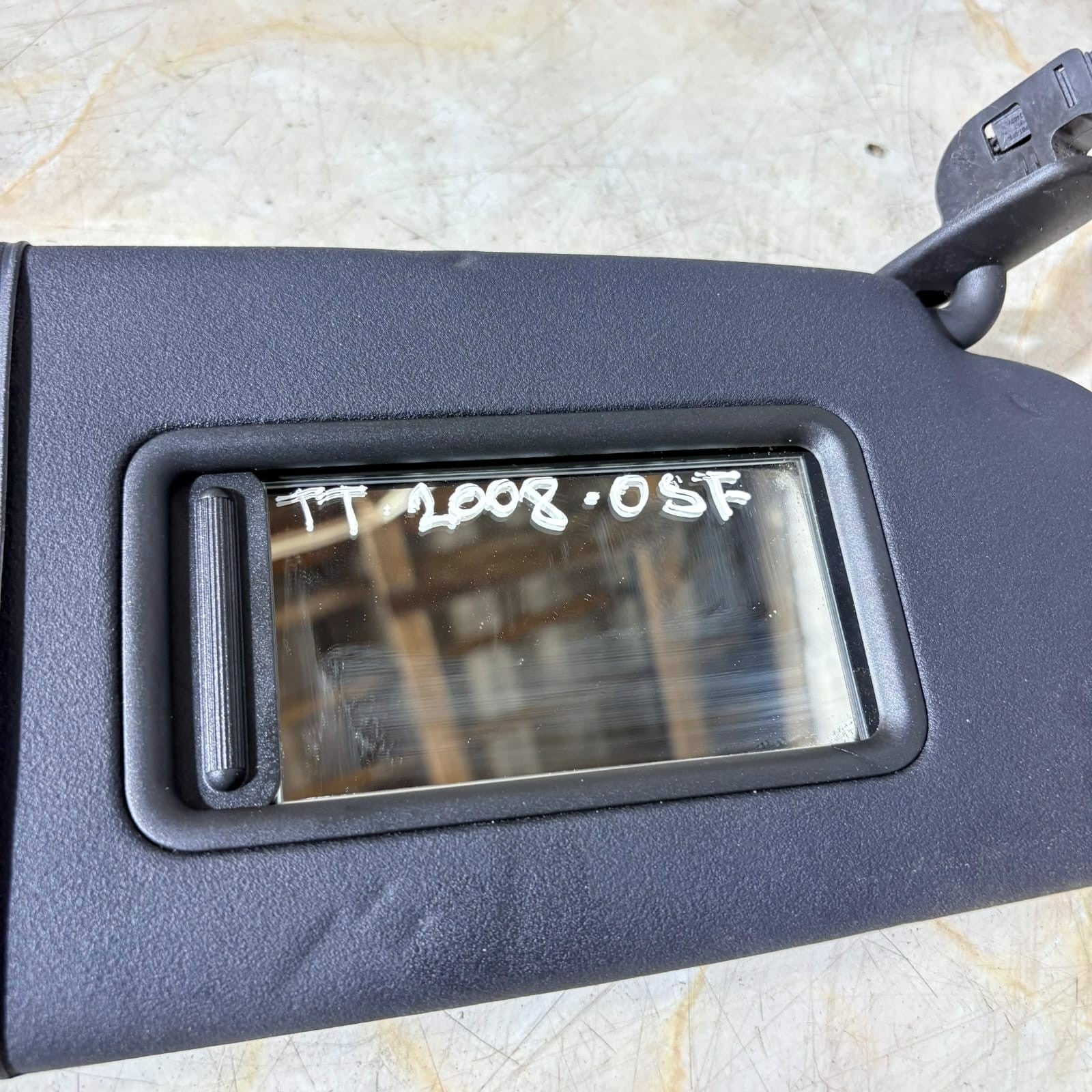 Audi TT Mk2 8J Coupe 2007-2014 Right/Driver Sun Visor Vanity Mirror 8J8857552
