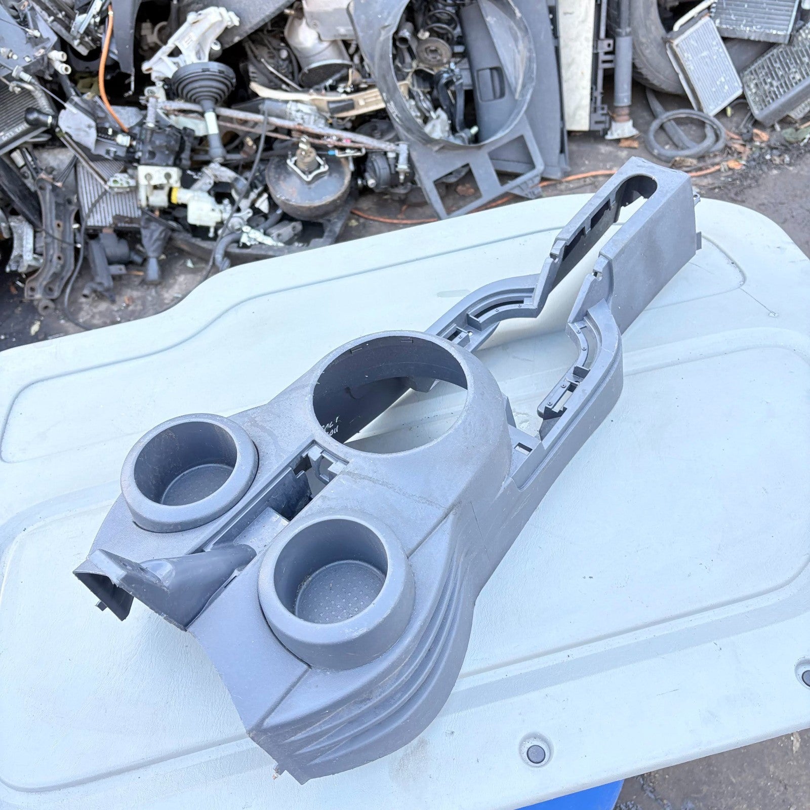 Mitsubishi Colt 2008-2012 Centre Console Trim Cup Holder Grey MN108447 8011A288