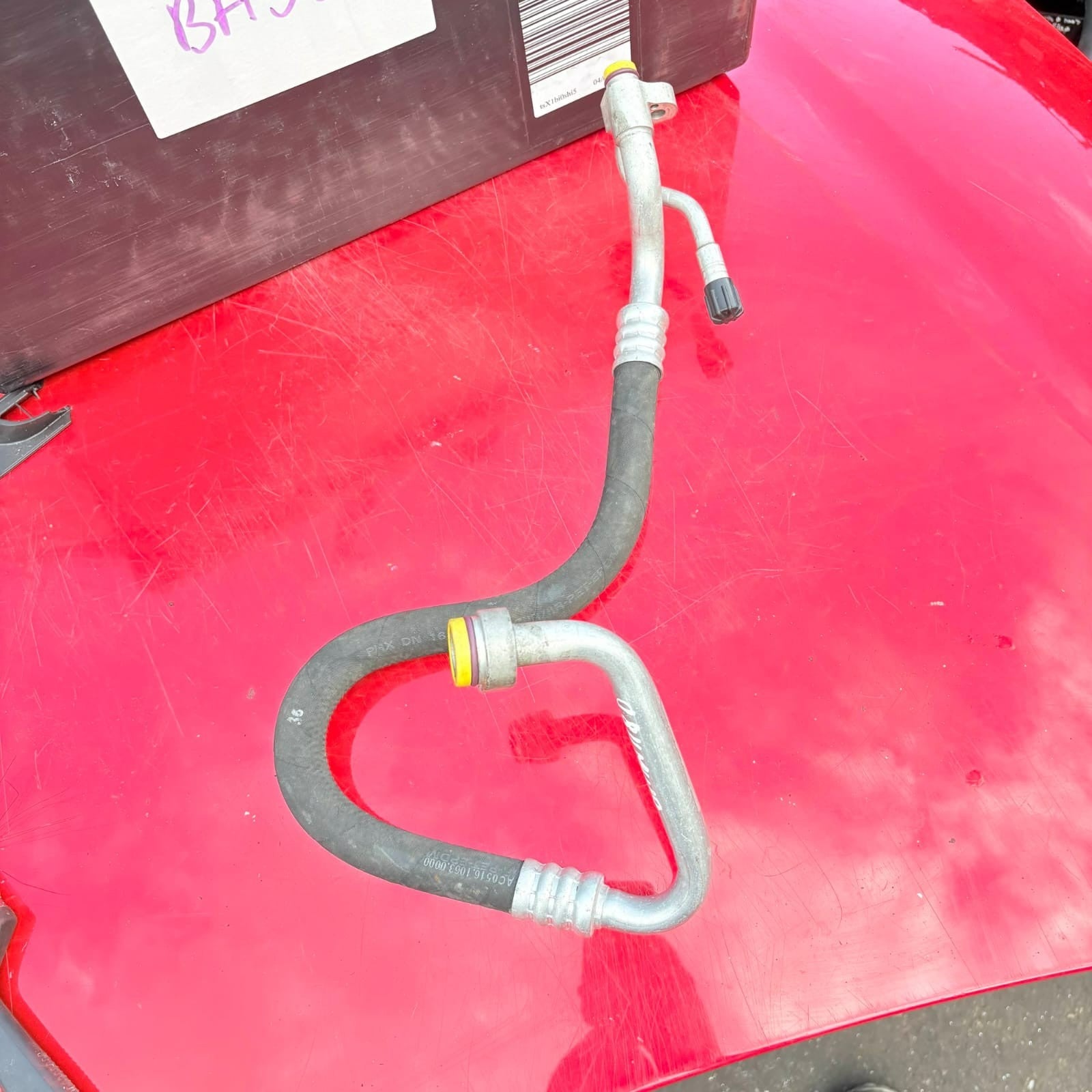 BMW 123D 2010 AIR CON PIPE A/C HOSE 52529410